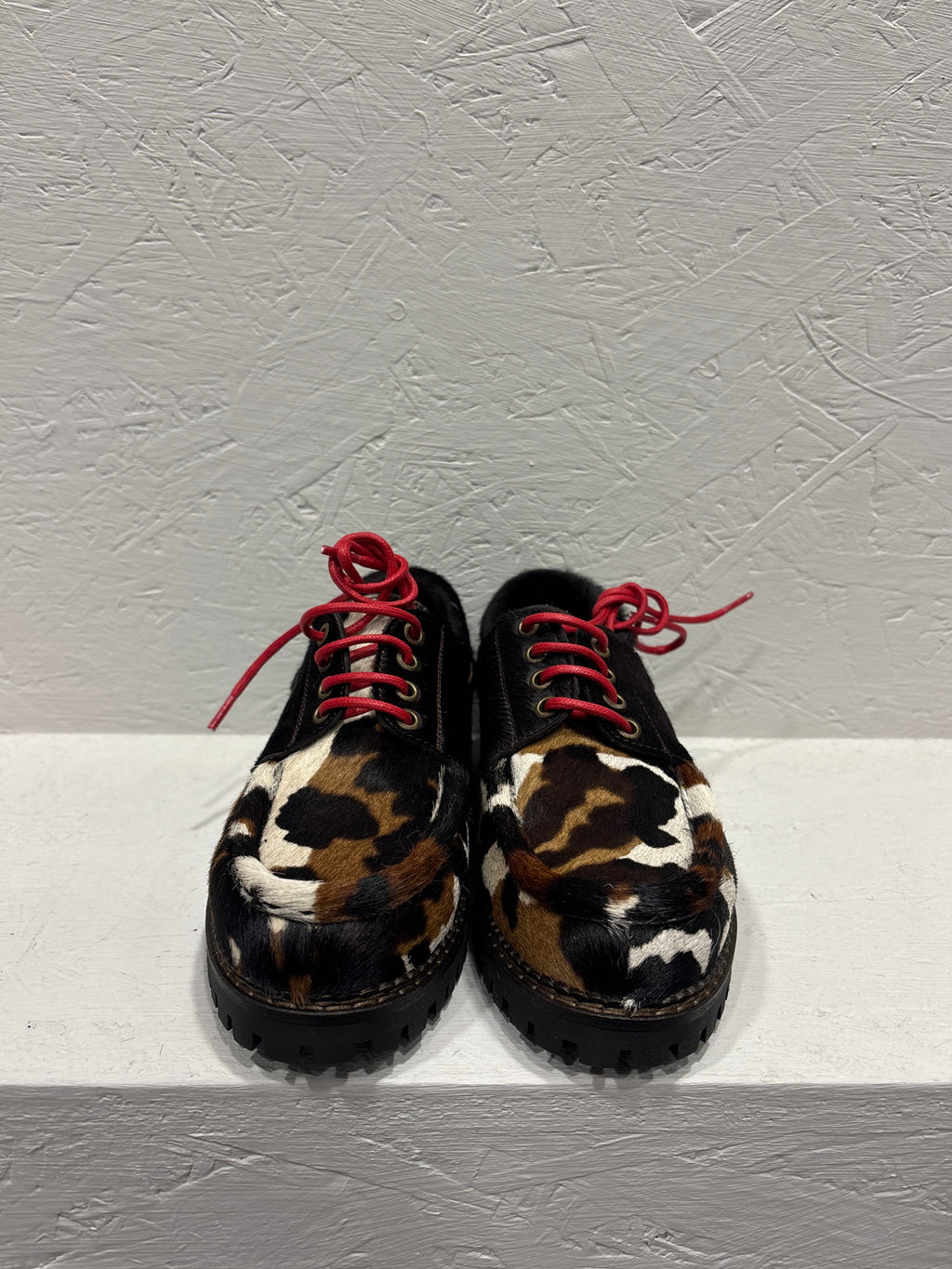 Mocassino chiuso in cavallino muccato