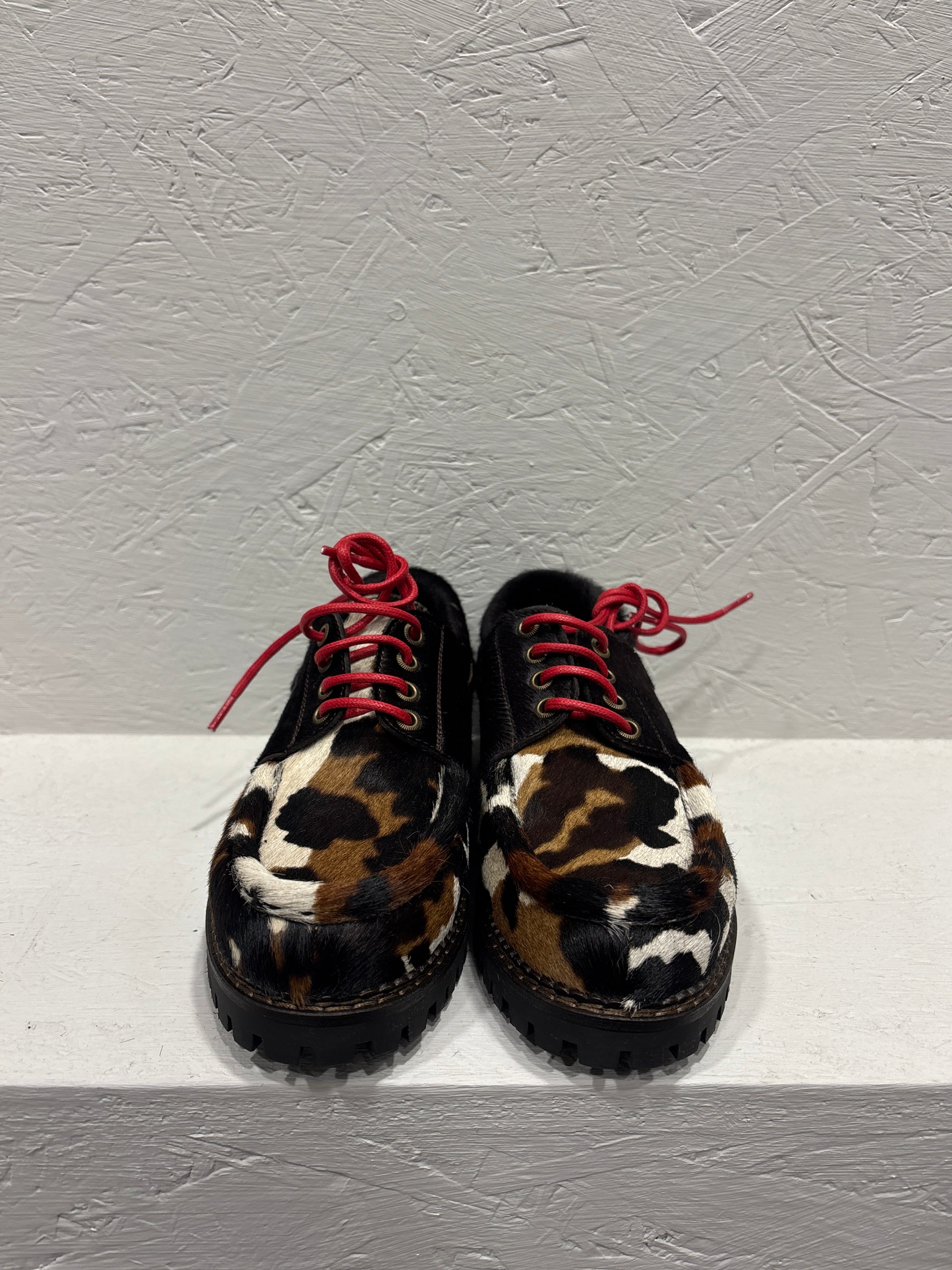 Mocassino chiuso in cavallino muccato