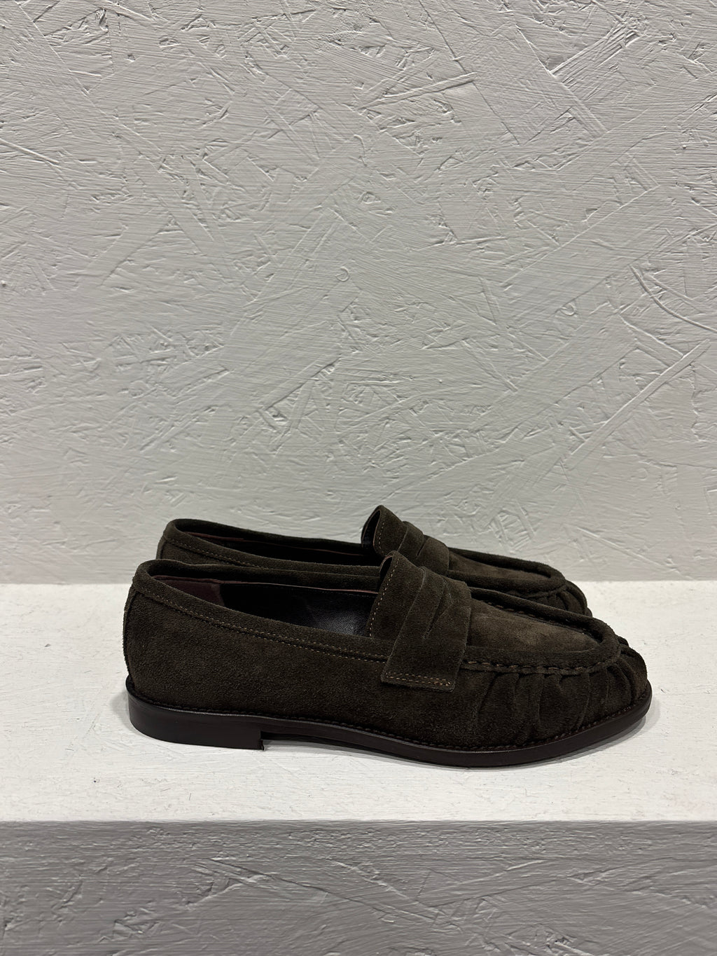 Mocassino in suede