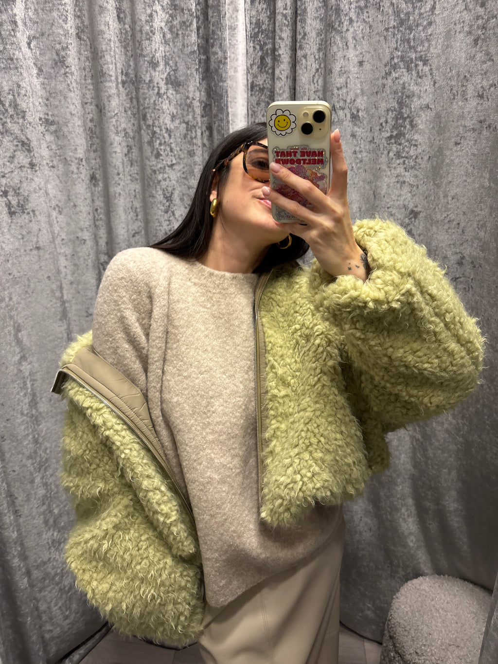 Bomber yeti pistacchio