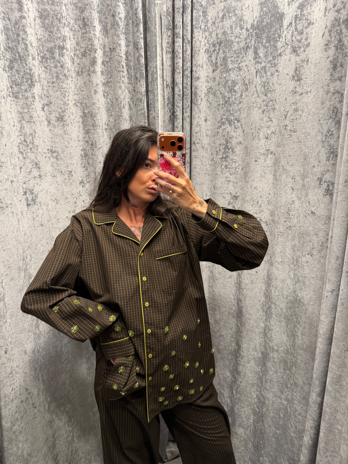 Camicia con ricami