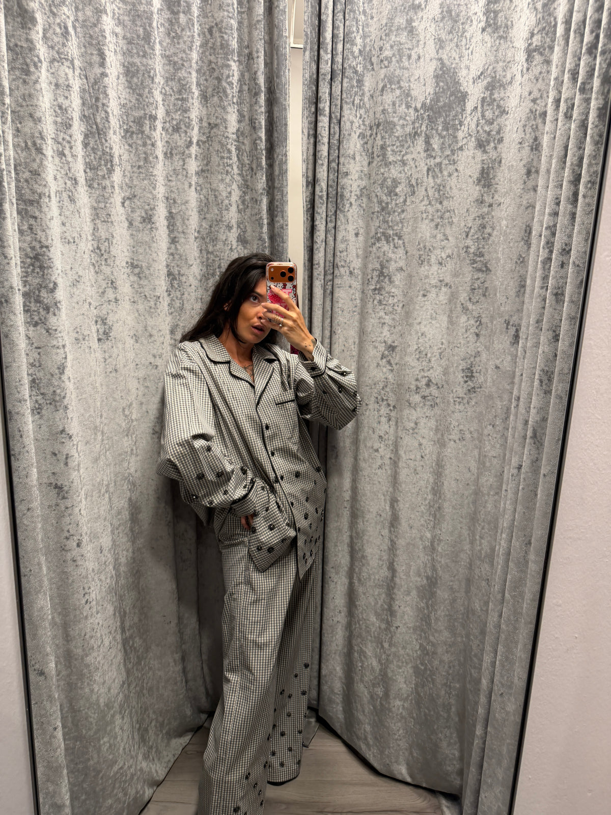 Camicia con ricami