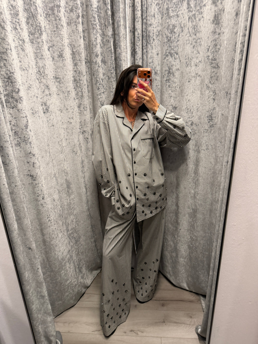 Camicia con ricami