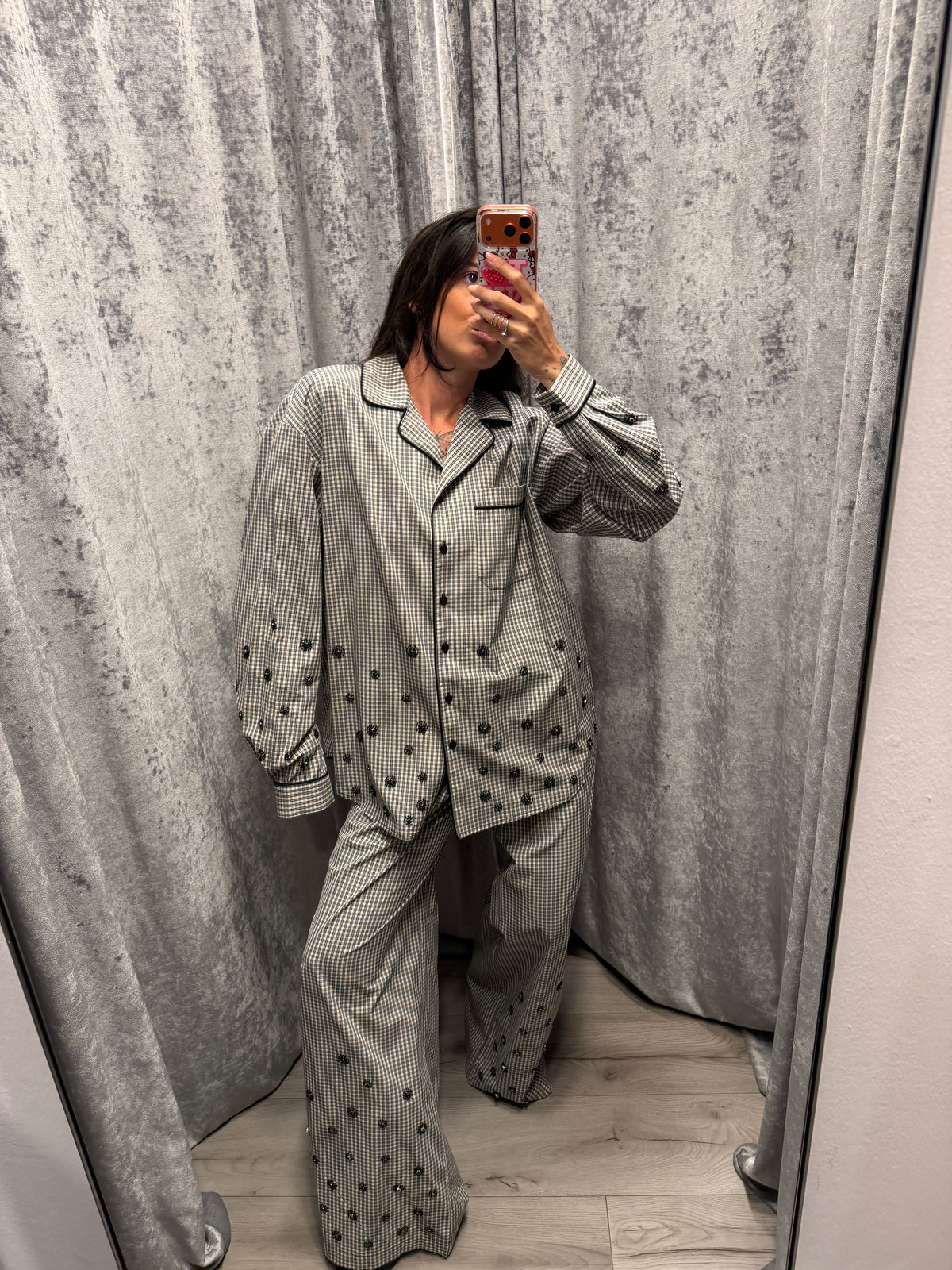 Camicia con ricami
