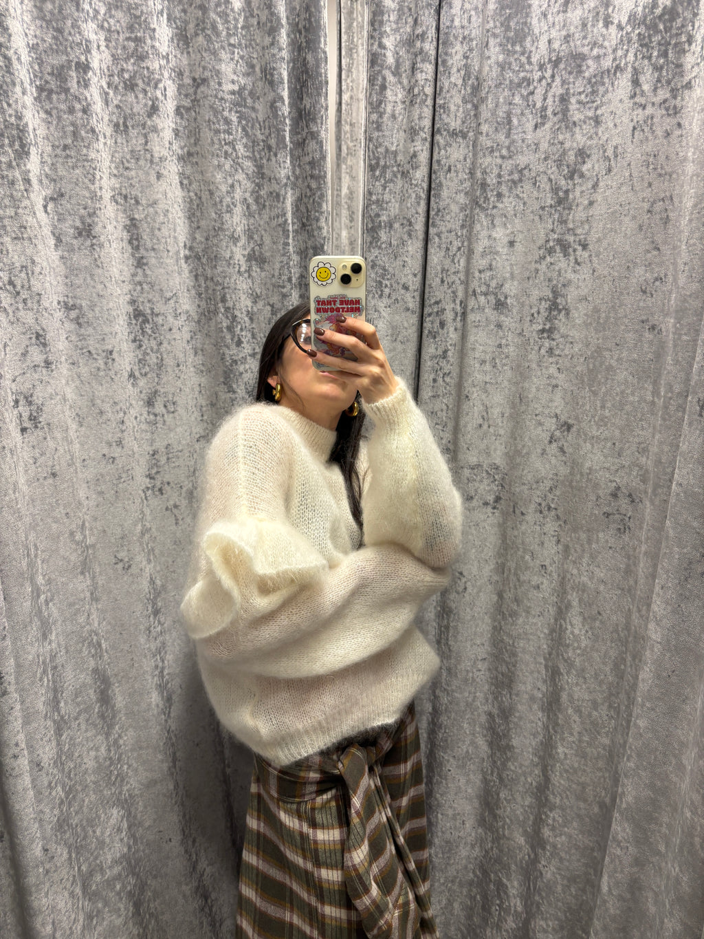 Lupetto "fru fru" mohair