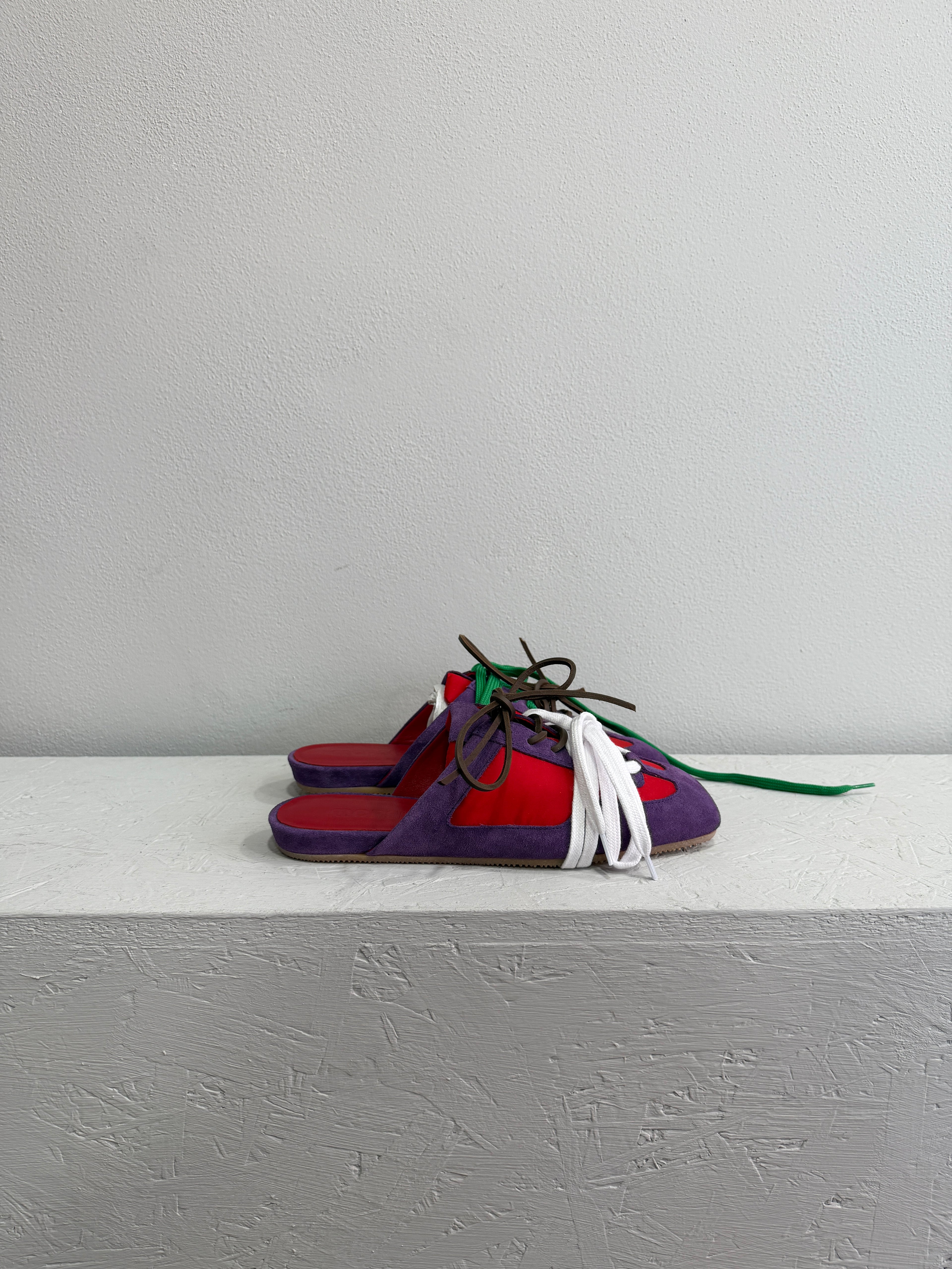 Sneaker mules bicolor