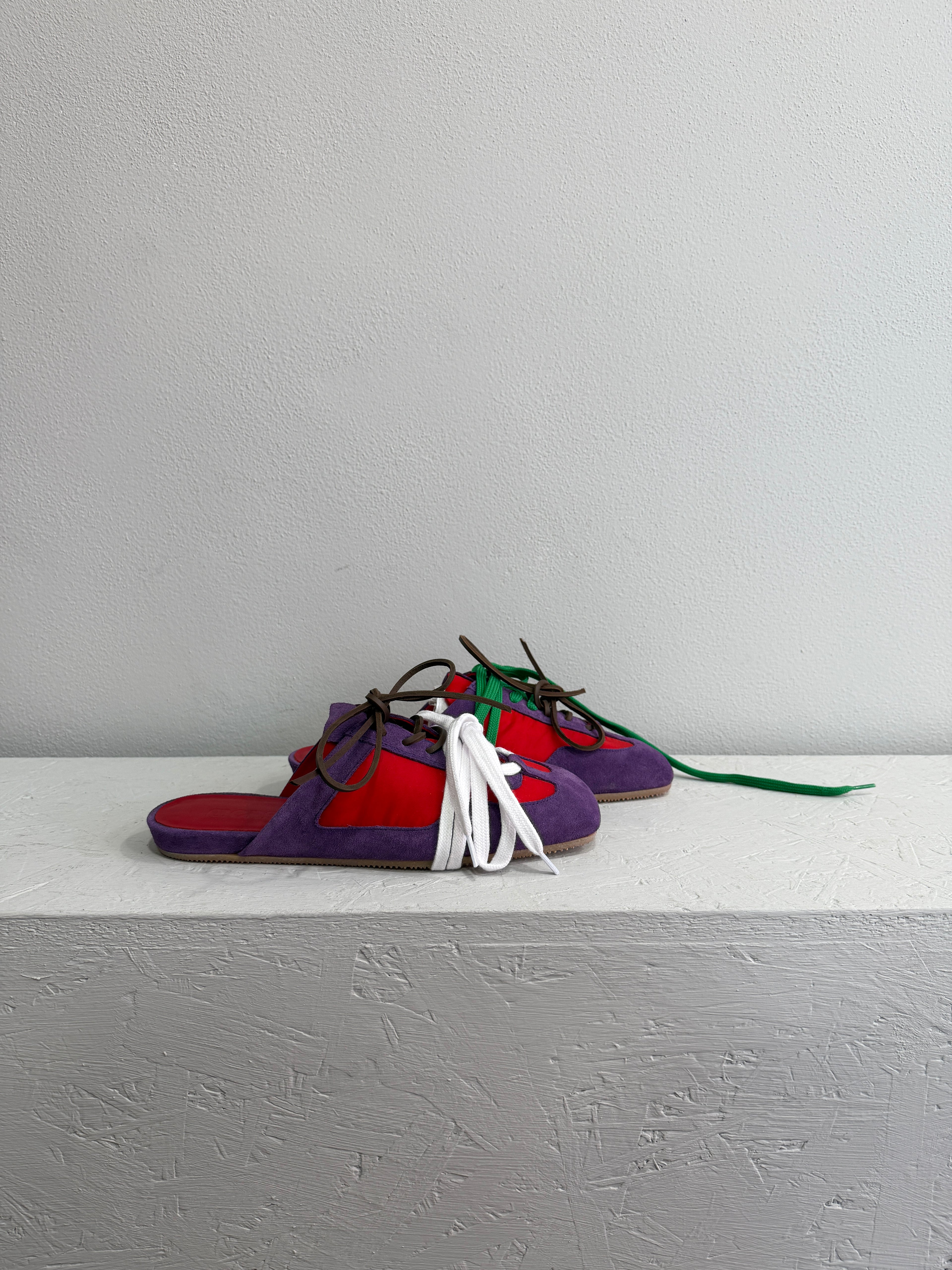 Sneaker mules bicolor