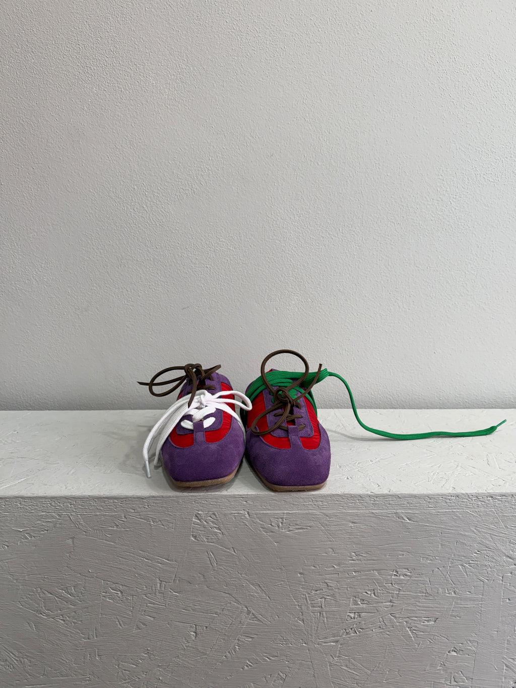 Sneaker mules bicolor