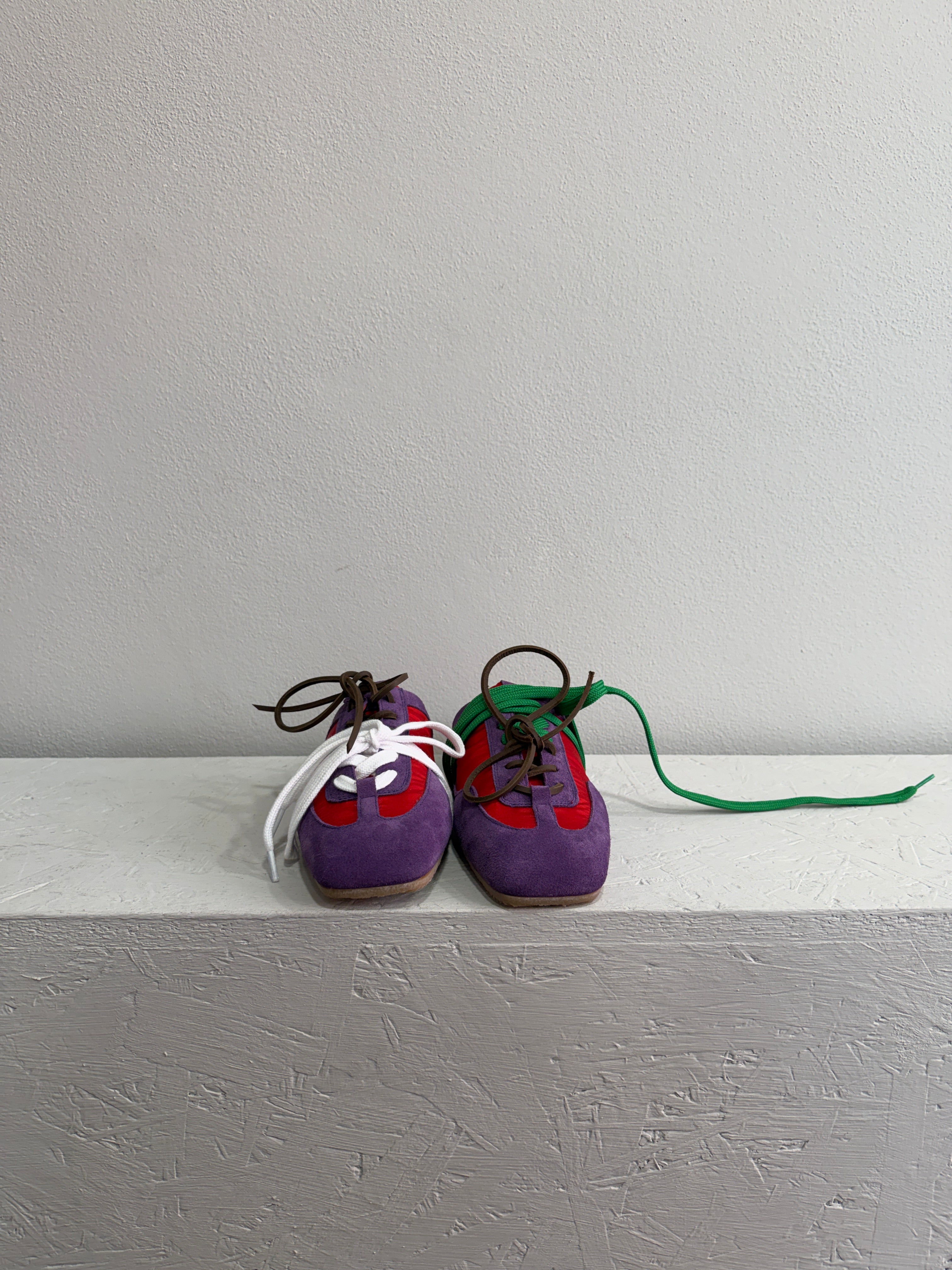 Sneaker mules bicolor