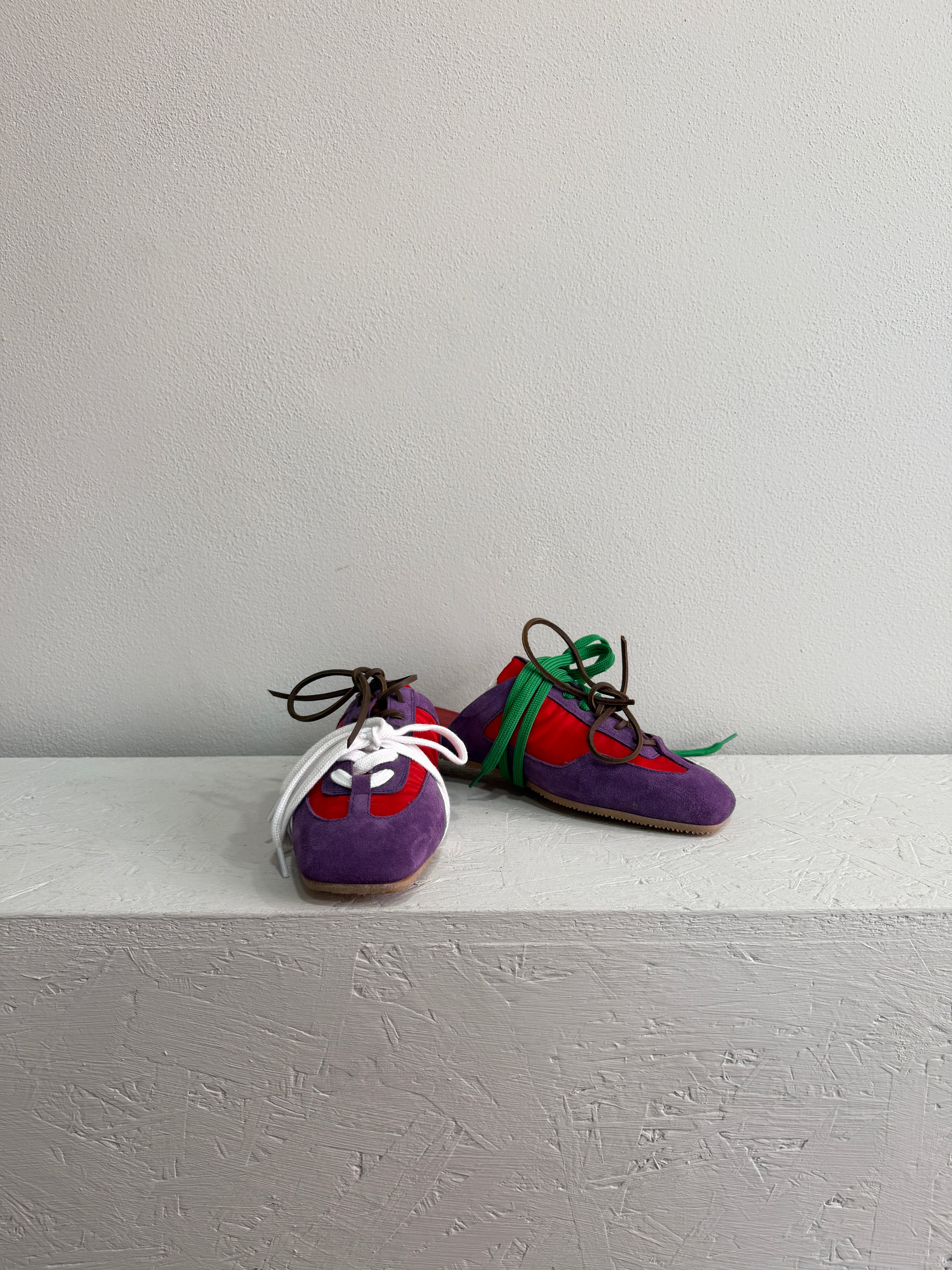 Sneaker mules bicolor