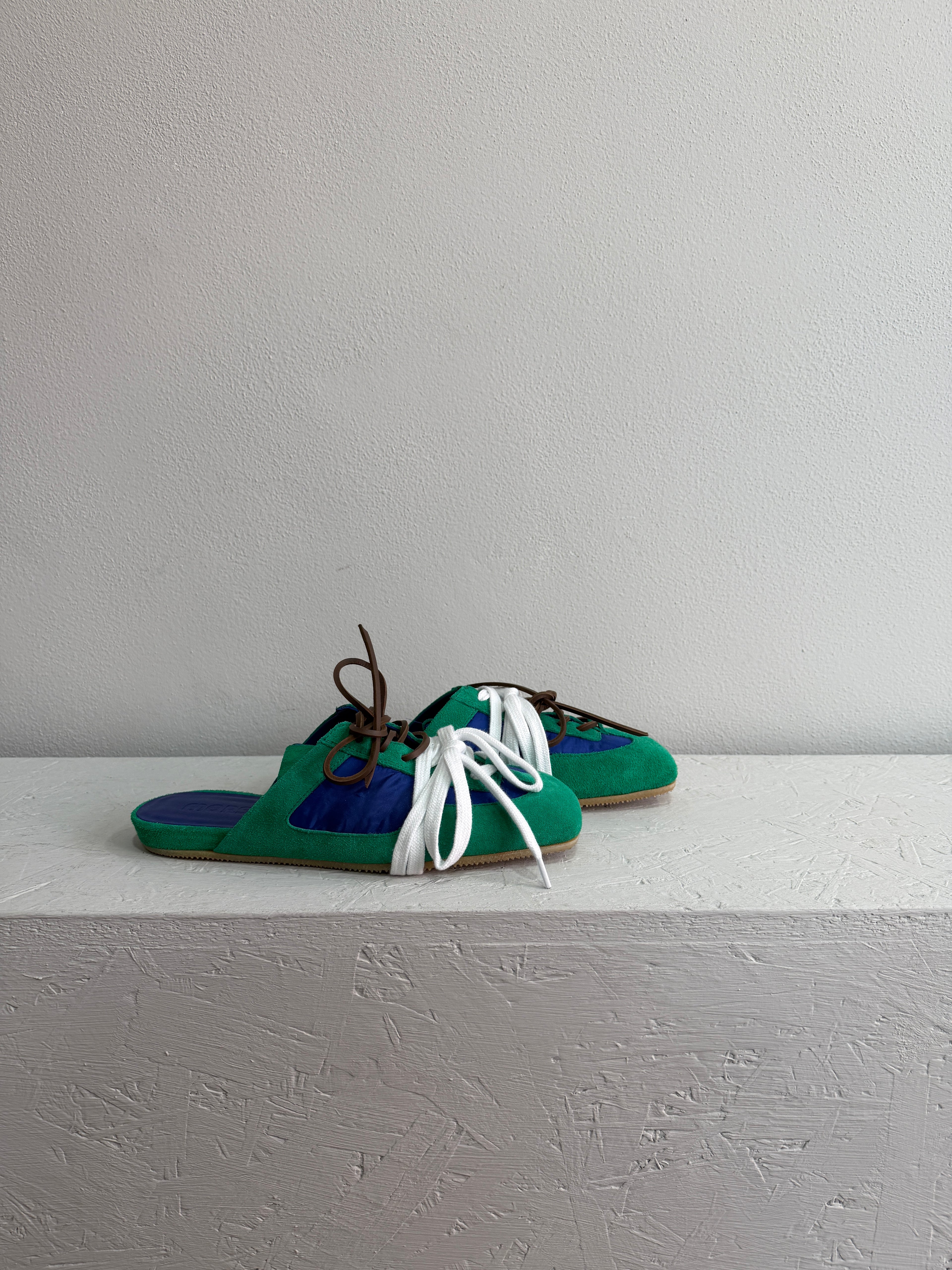 Sneaker mules bicolor