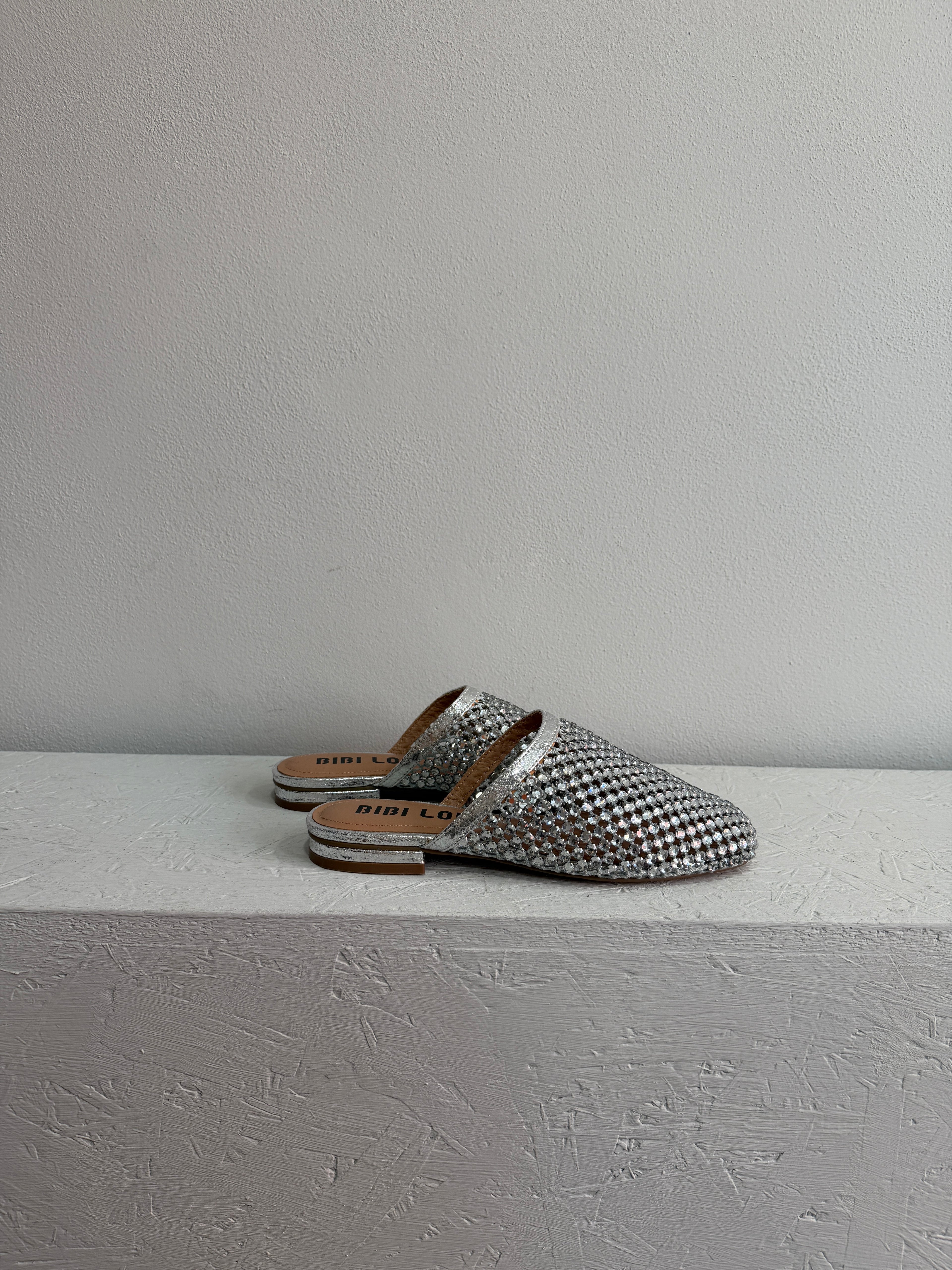 Ciabatta flat con strass