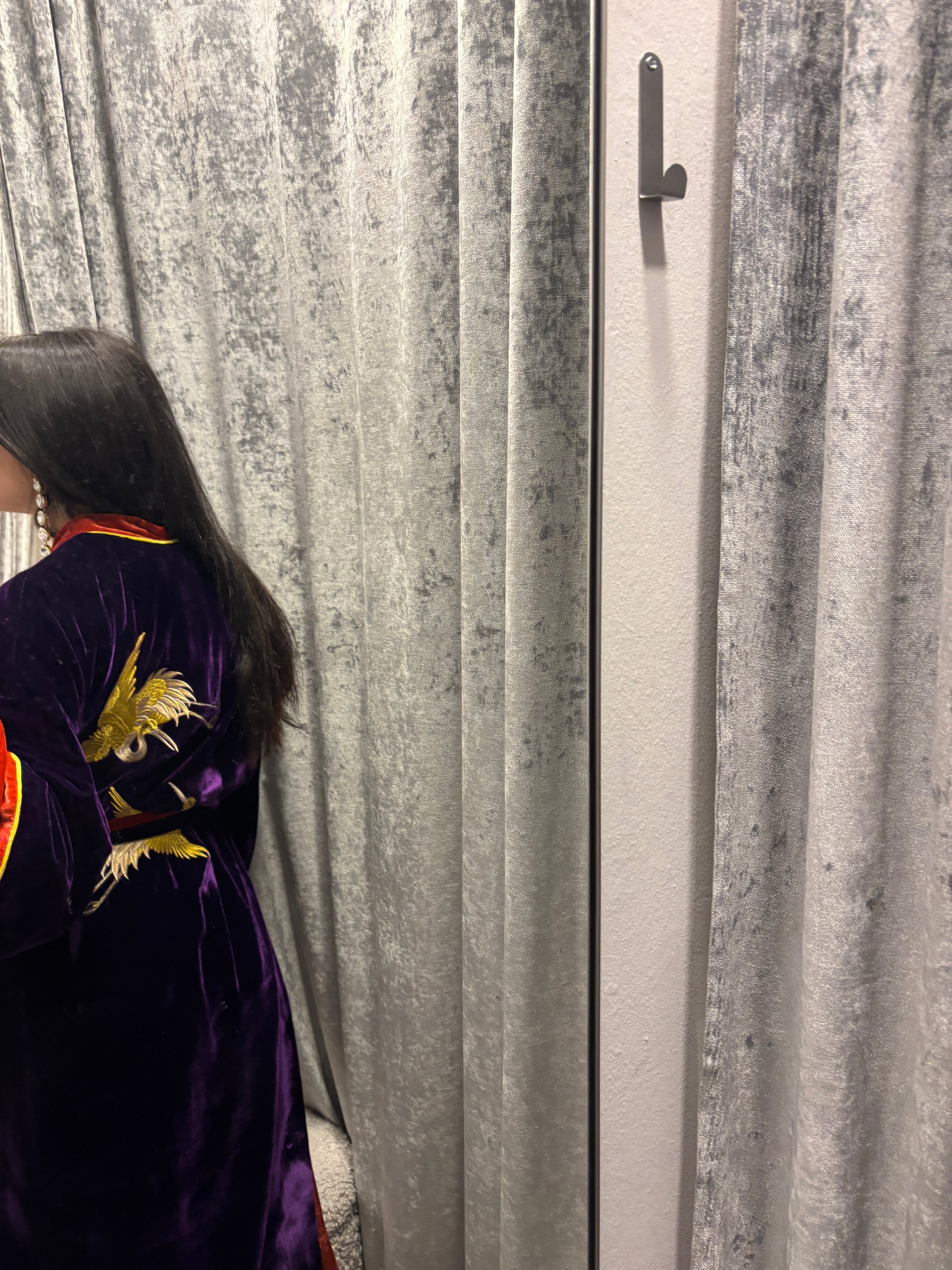 VESTAGLIA KIMONO IN VELLUTO