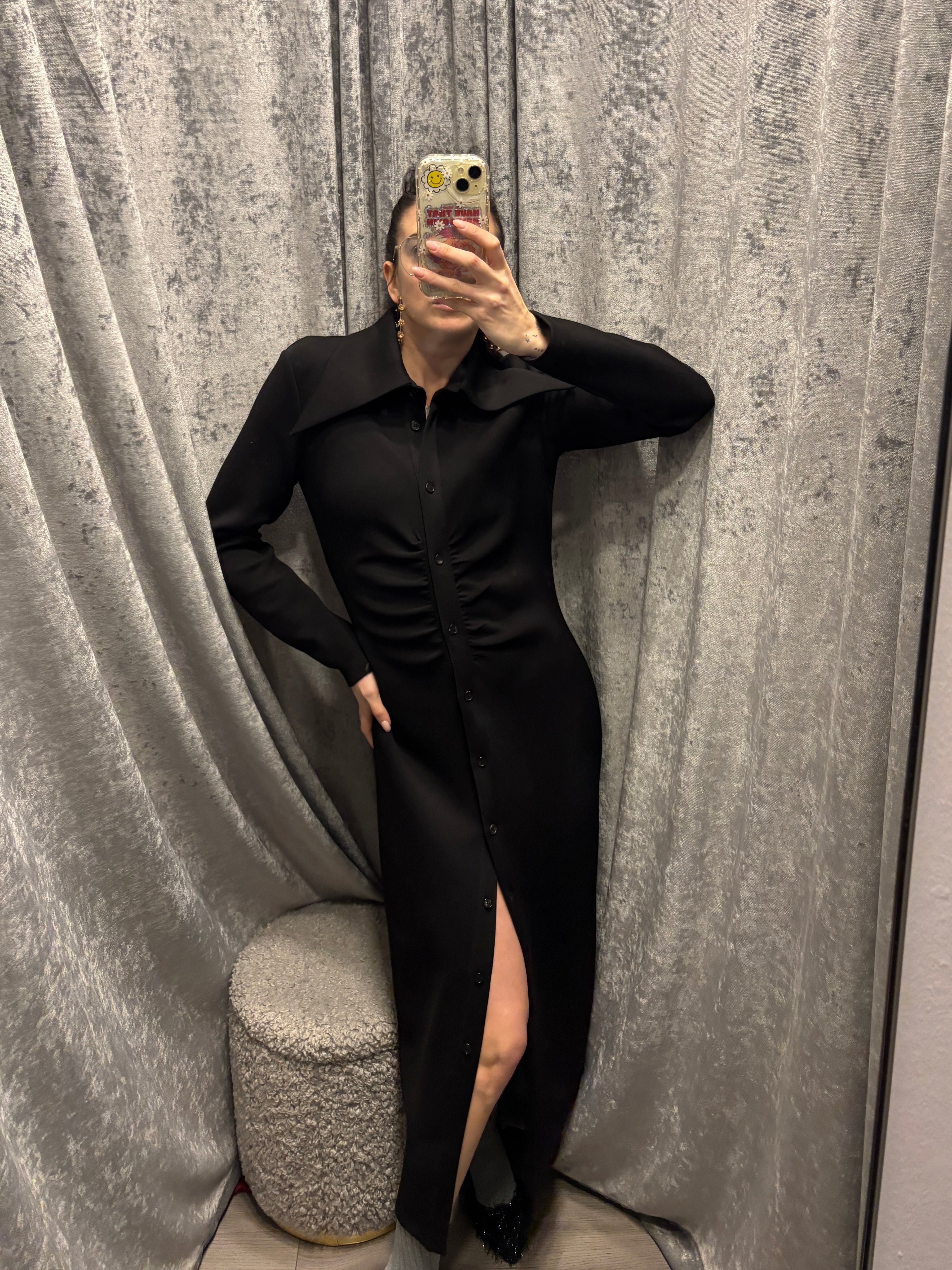 ABITO CHEMISIER IN NEOPRENE