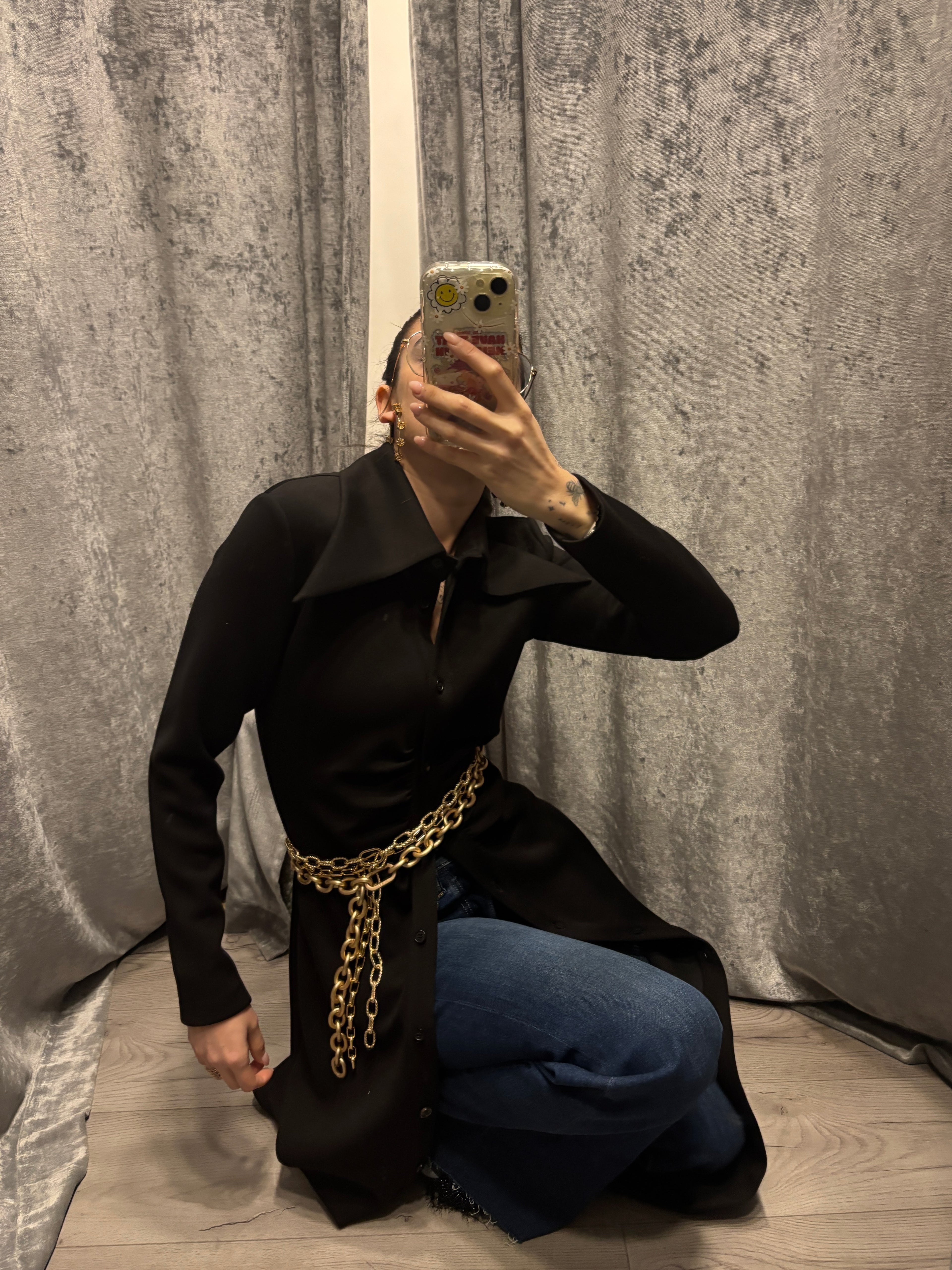 ABITO CHEMISIER IN NEOPRENE