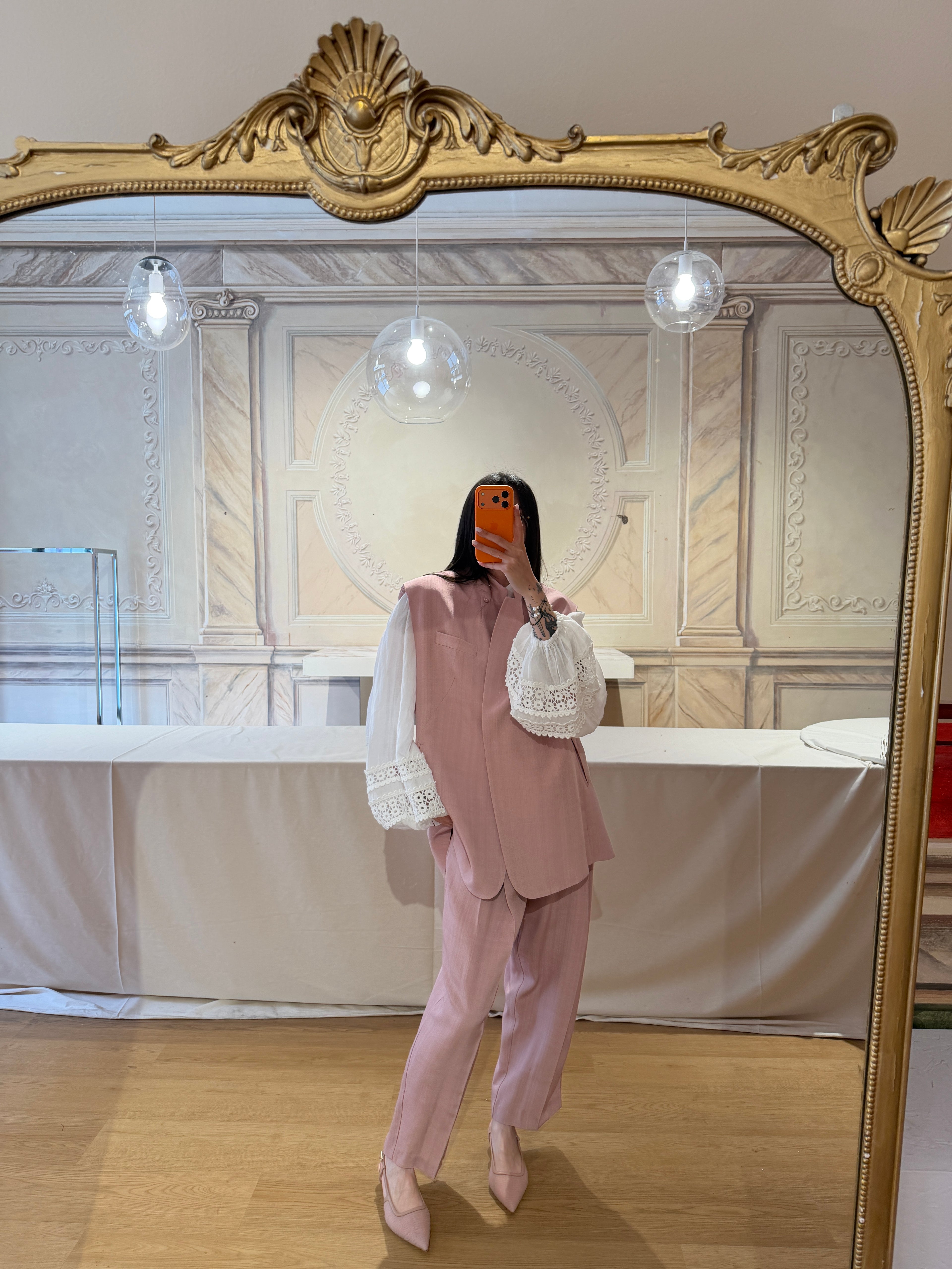 GILET OVERSIZE DI LINEA DRITTA