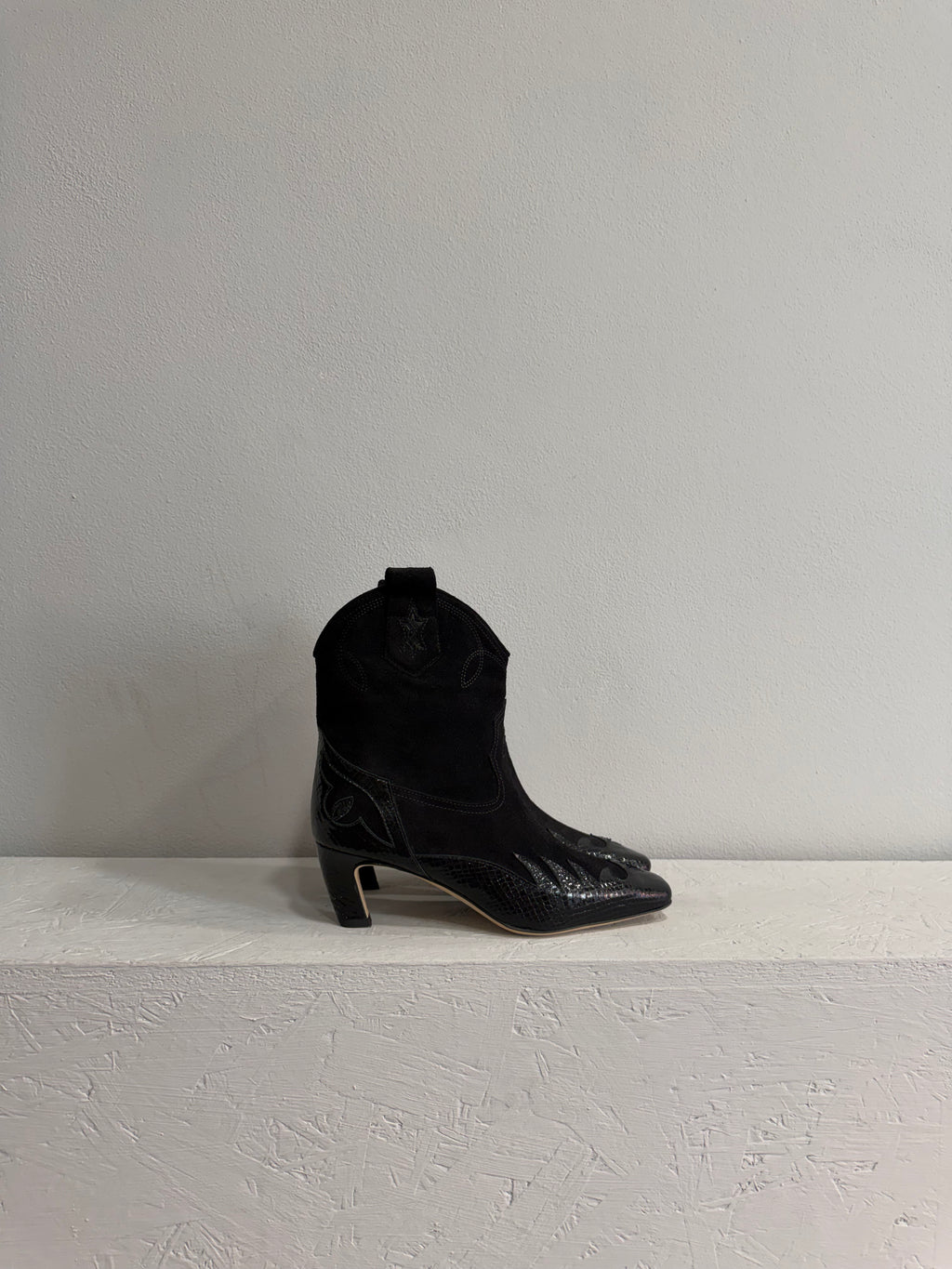 Stivali Cowboy in suede
