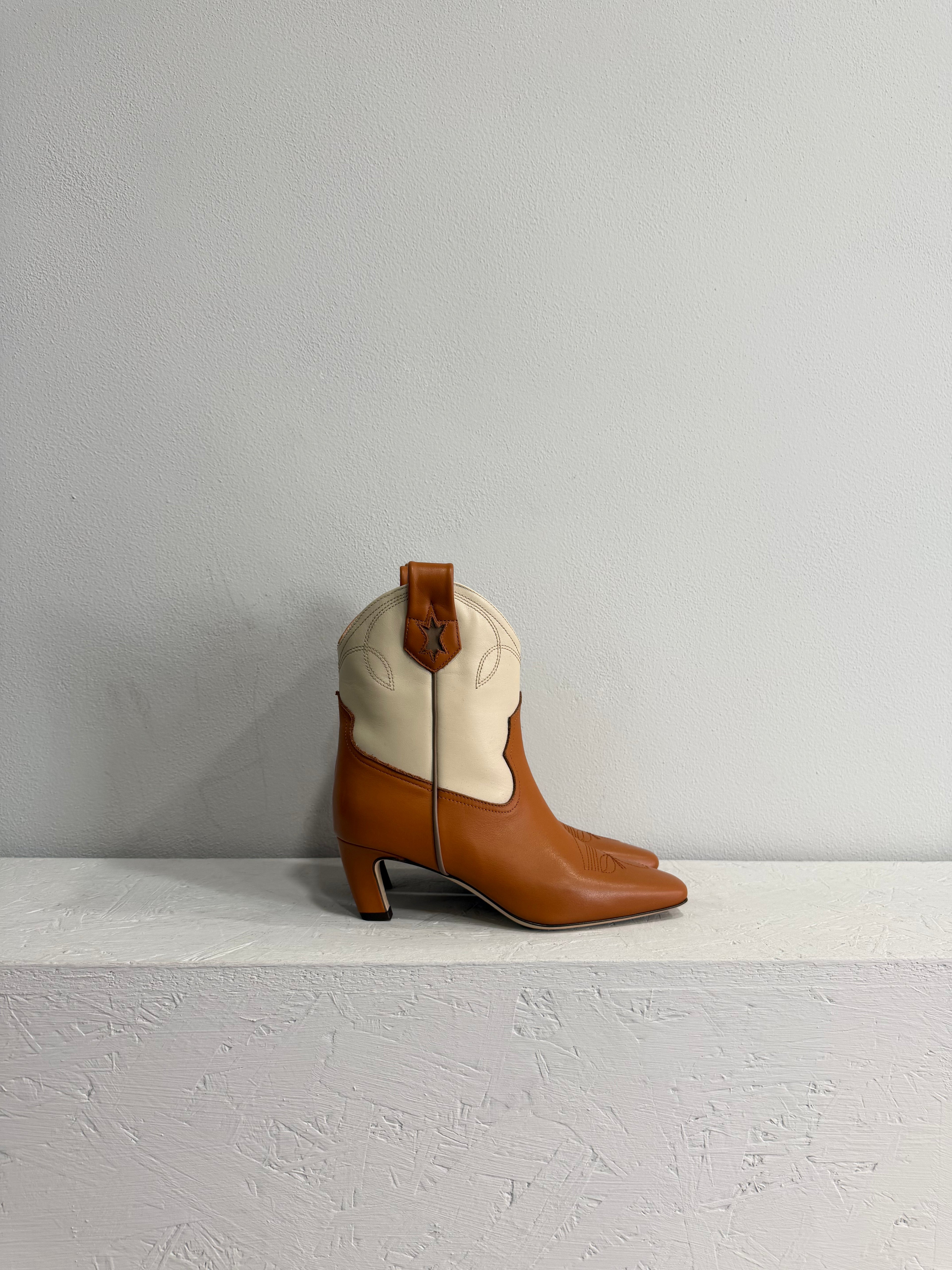 Stivali cowboy in pelle