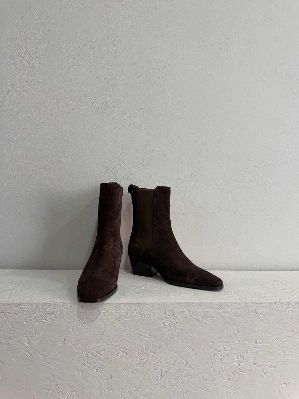 Stivaletto in suede