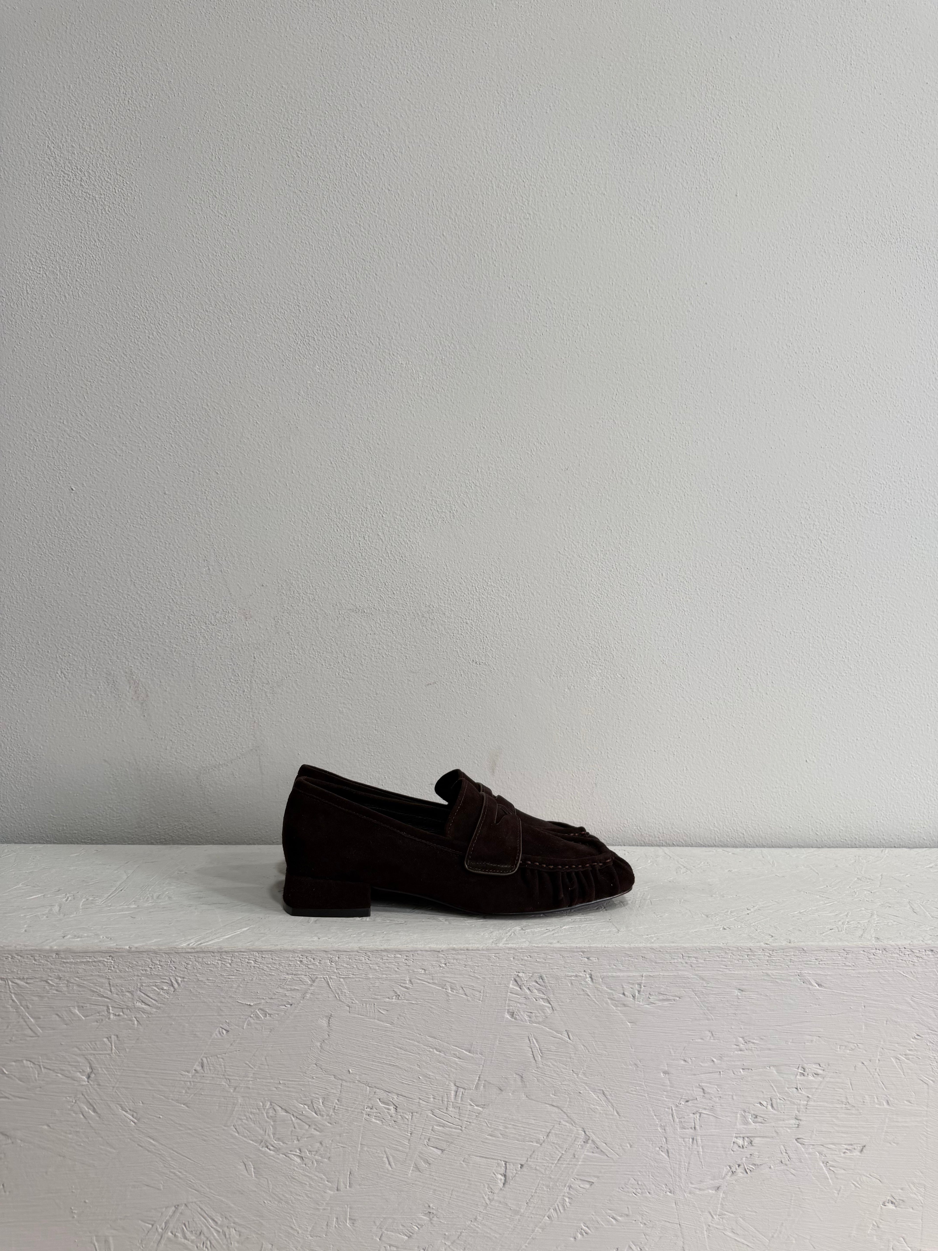 Mocassino in suede