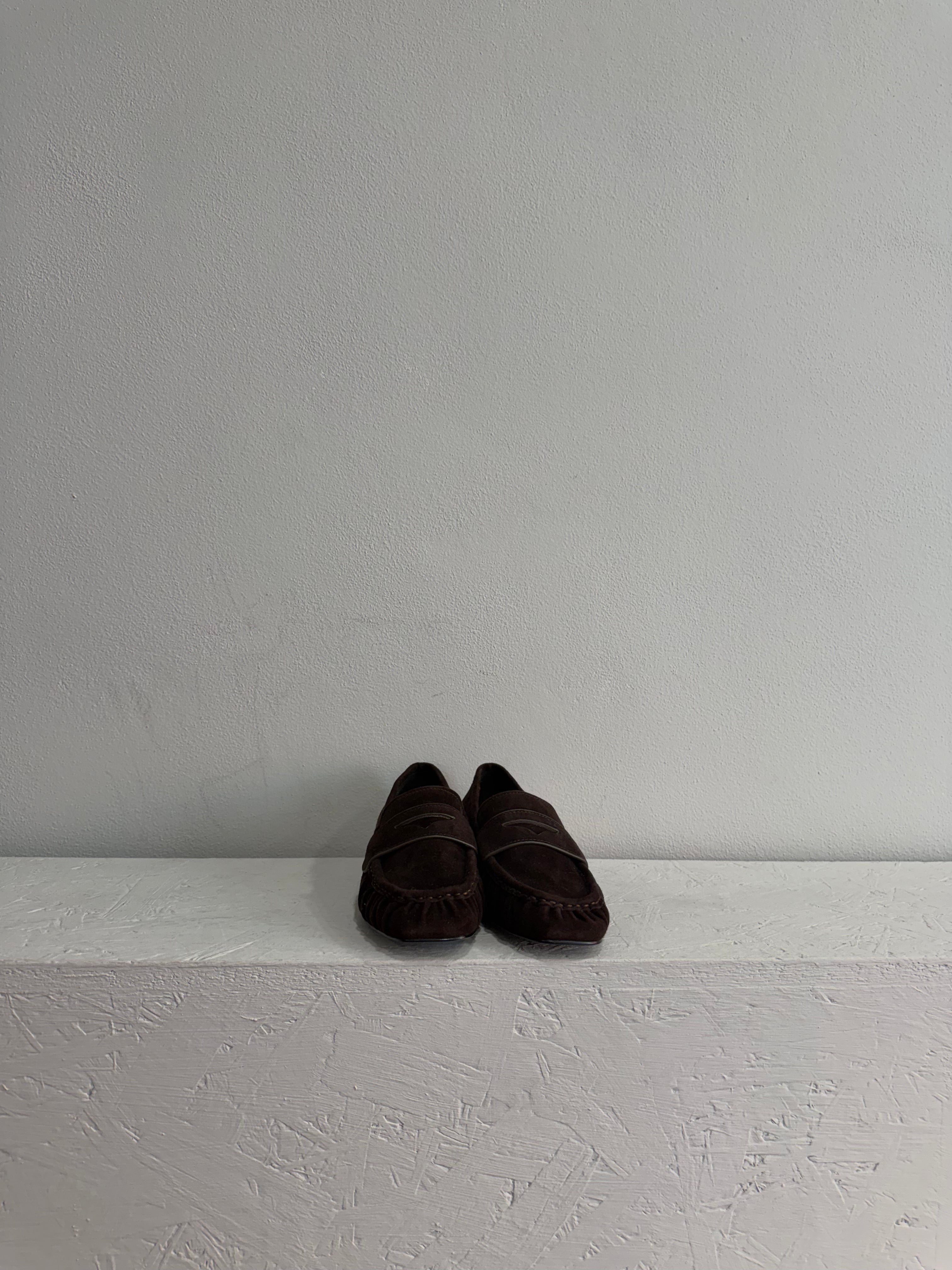 Mocassino in suede