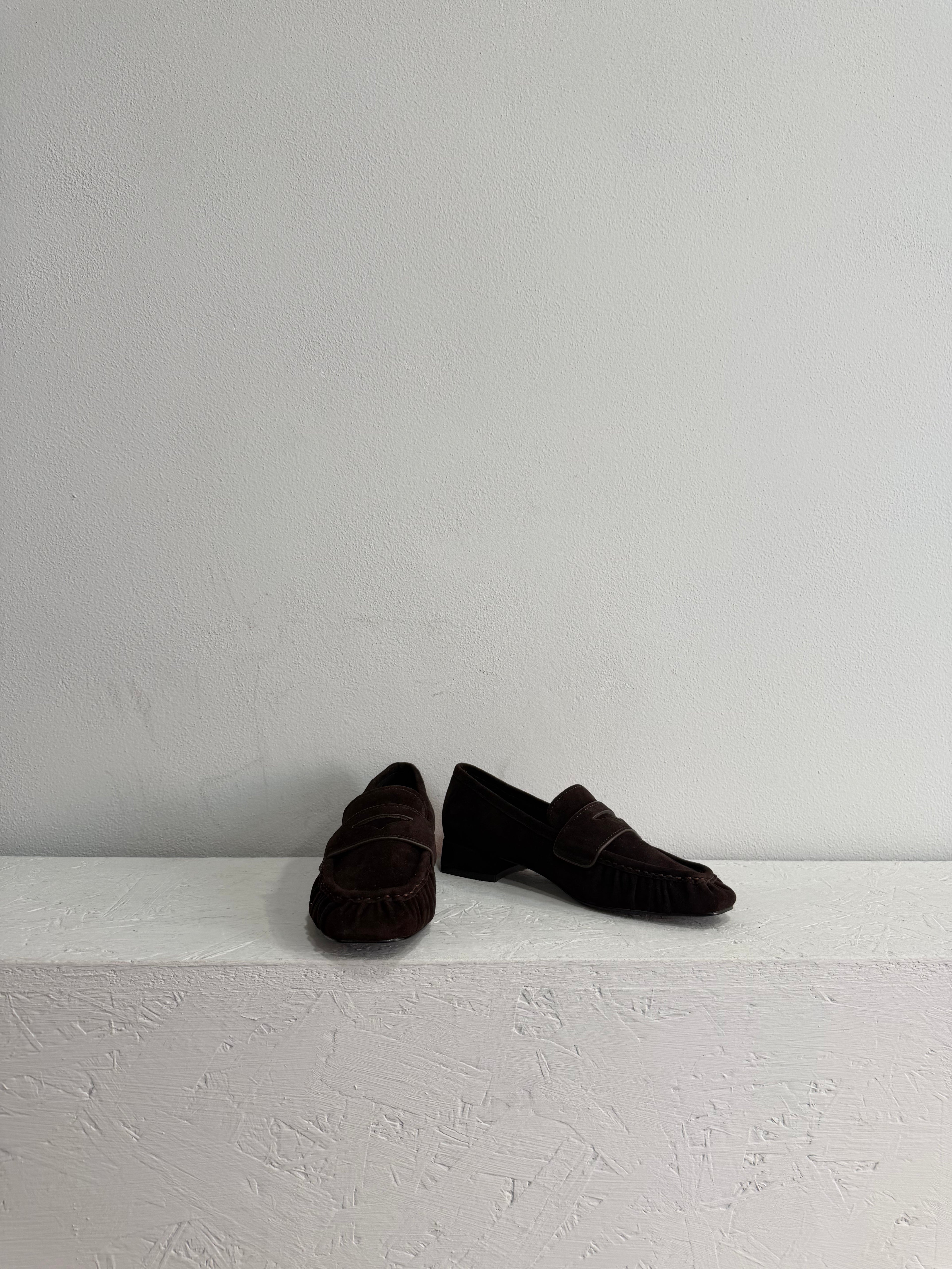 Mocassino in suede