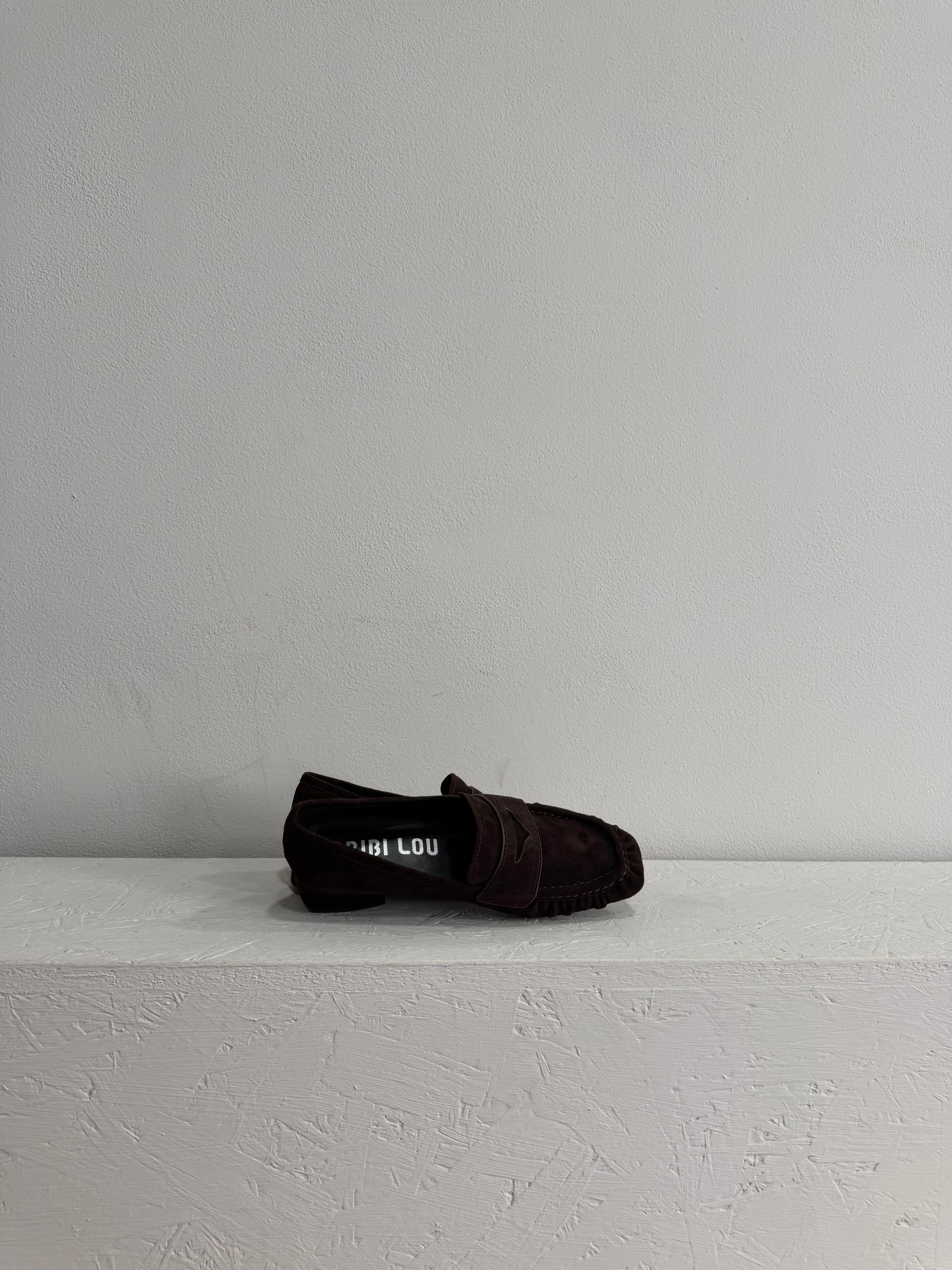 Mocassino in suede
