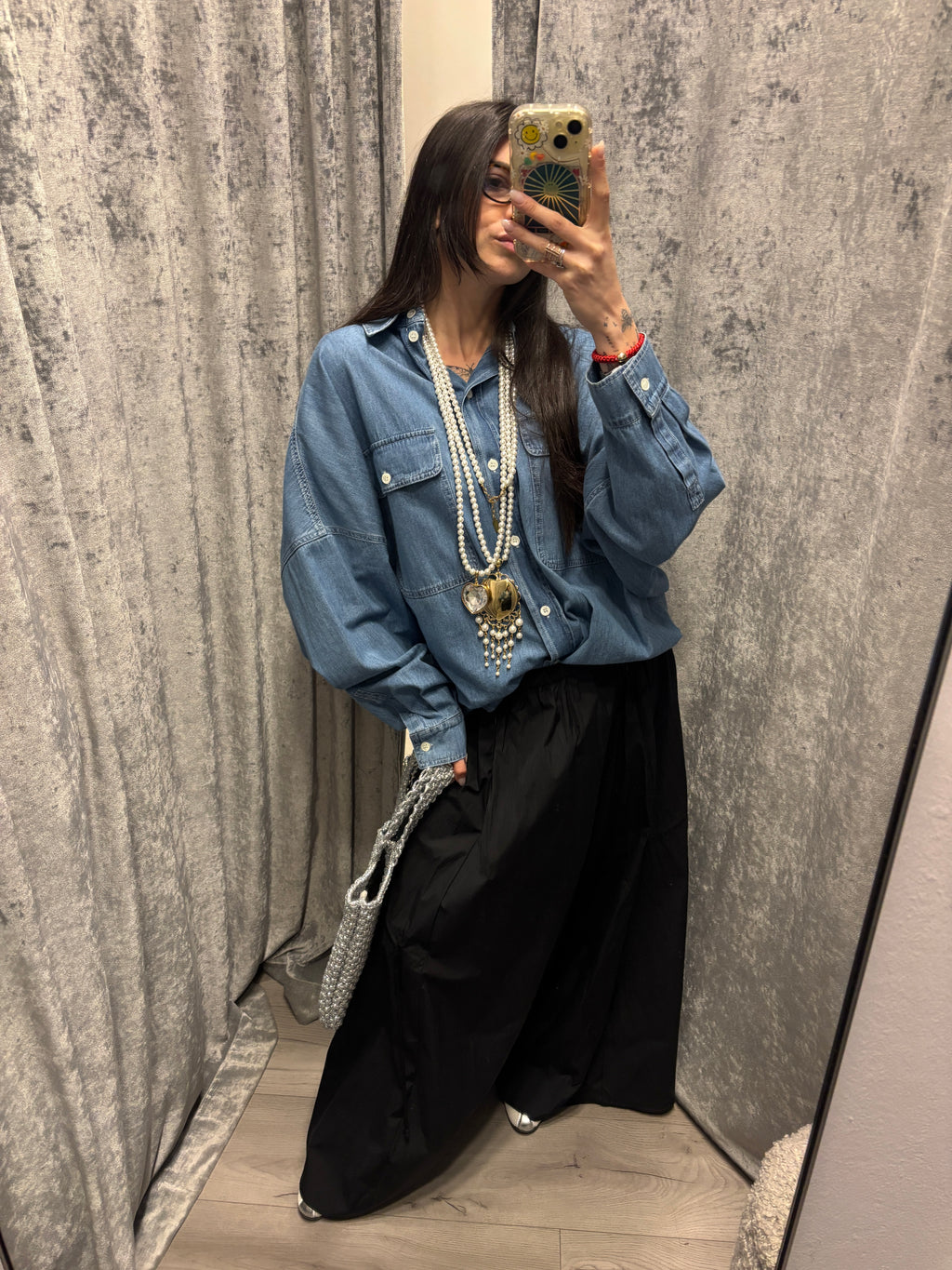 Camicia in denim