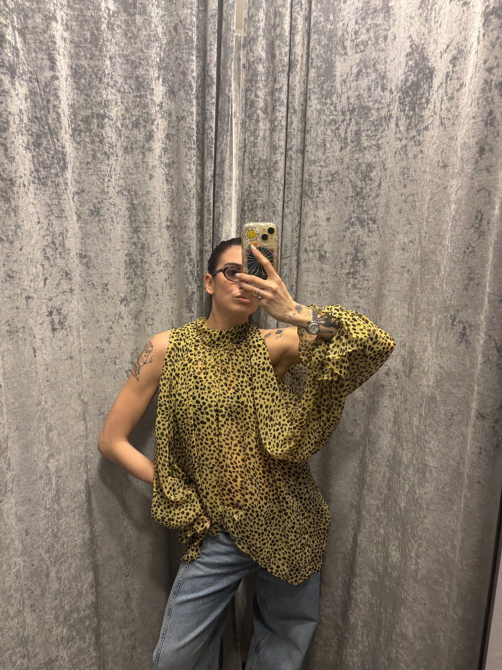 BLUSA ANIMALIER