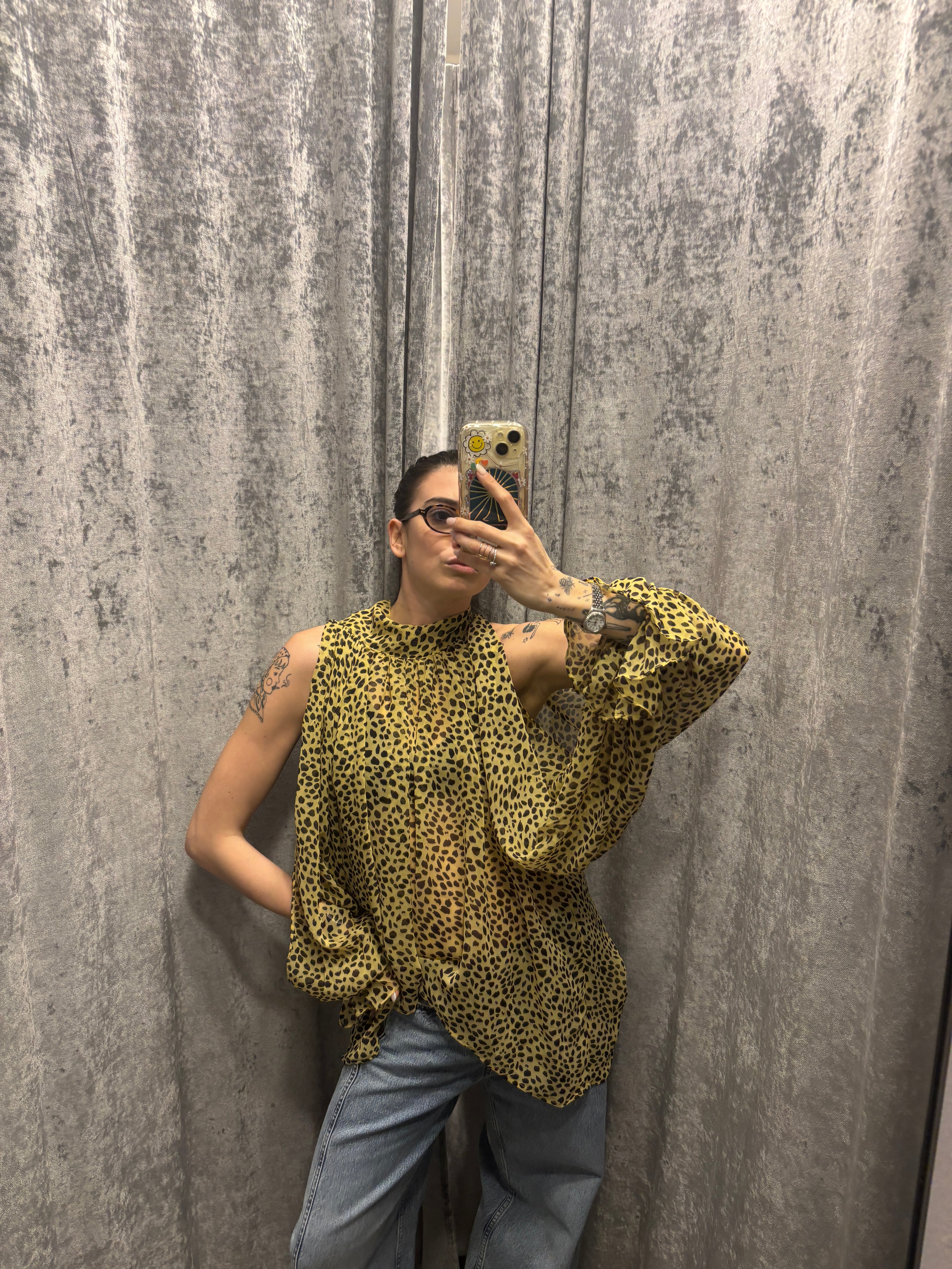 BLUSA ANIMALIER