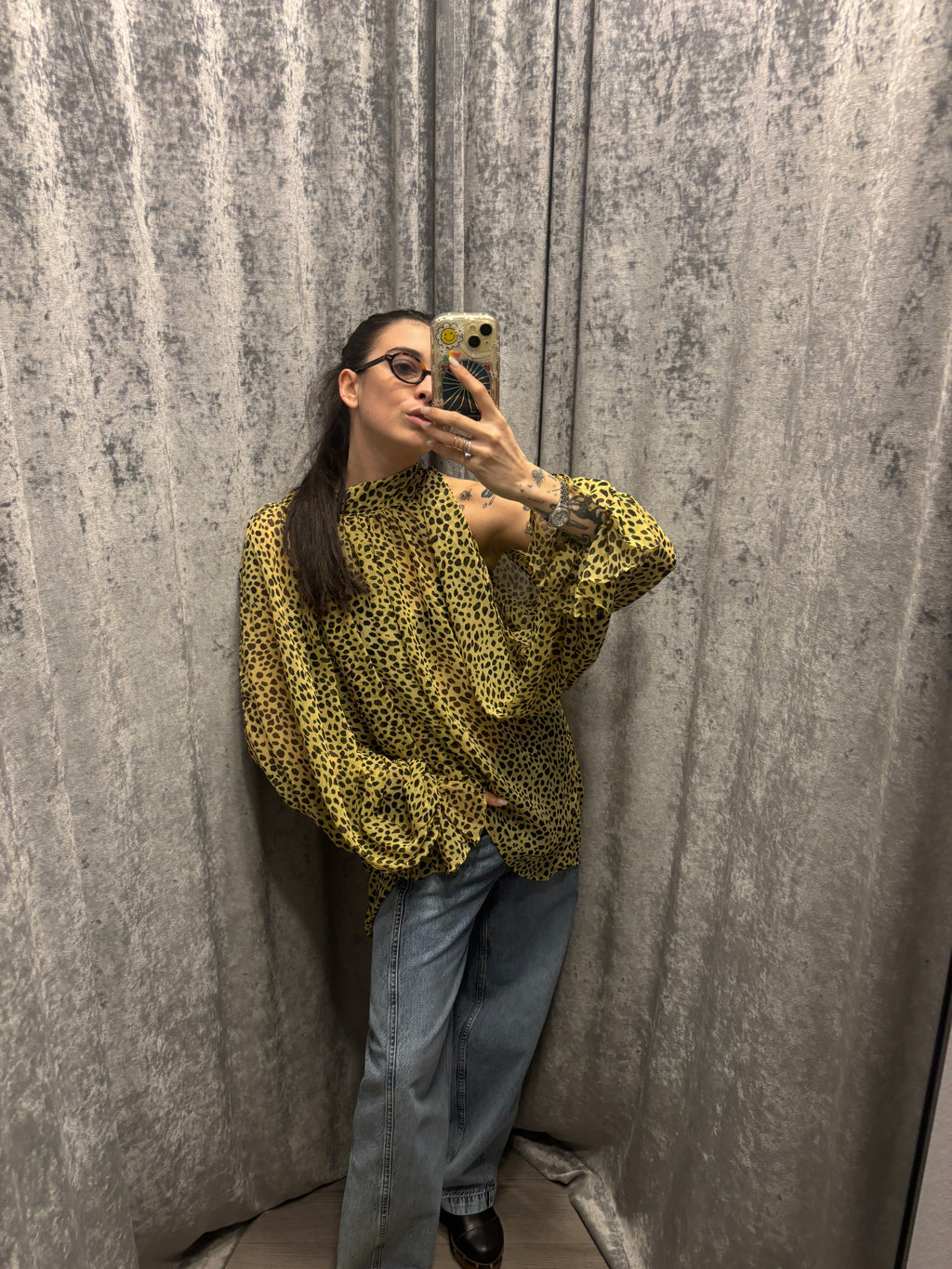 BLUSA ANIMALIER
