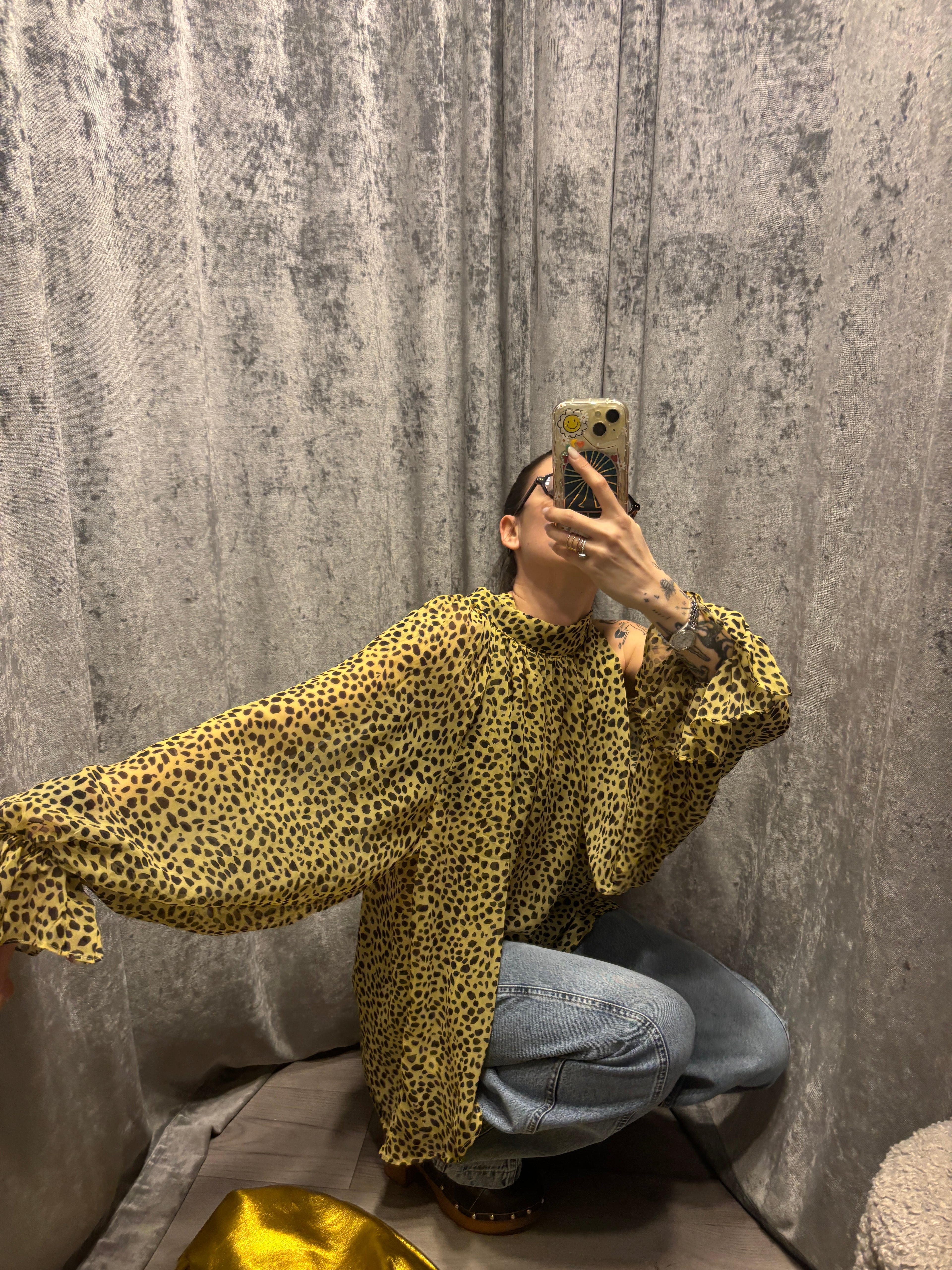 BLUSA ANIMALIER