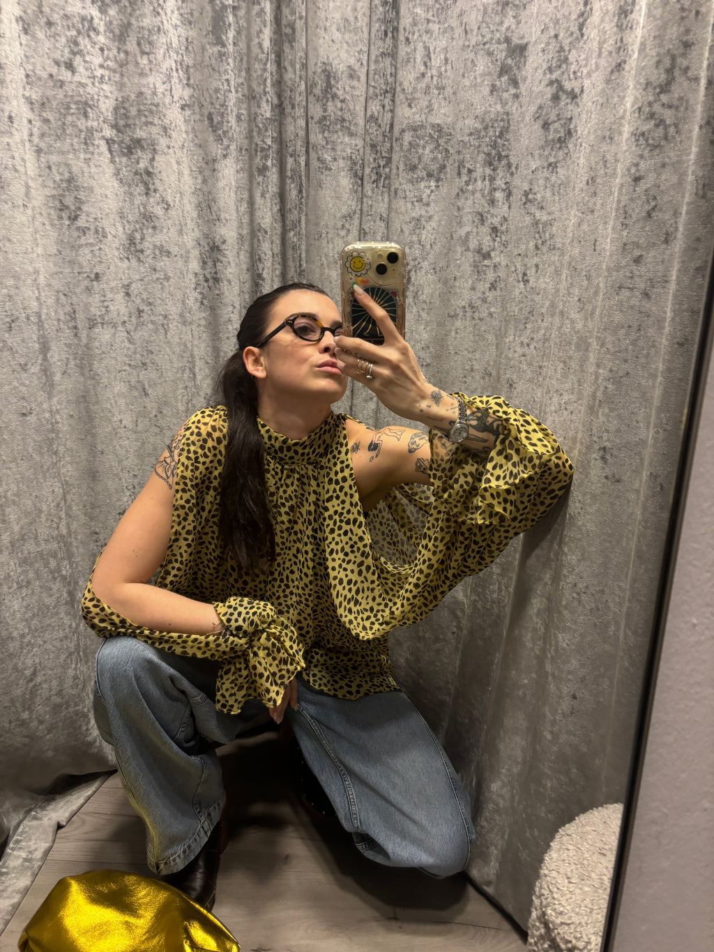 BLUSA ANIMALIER