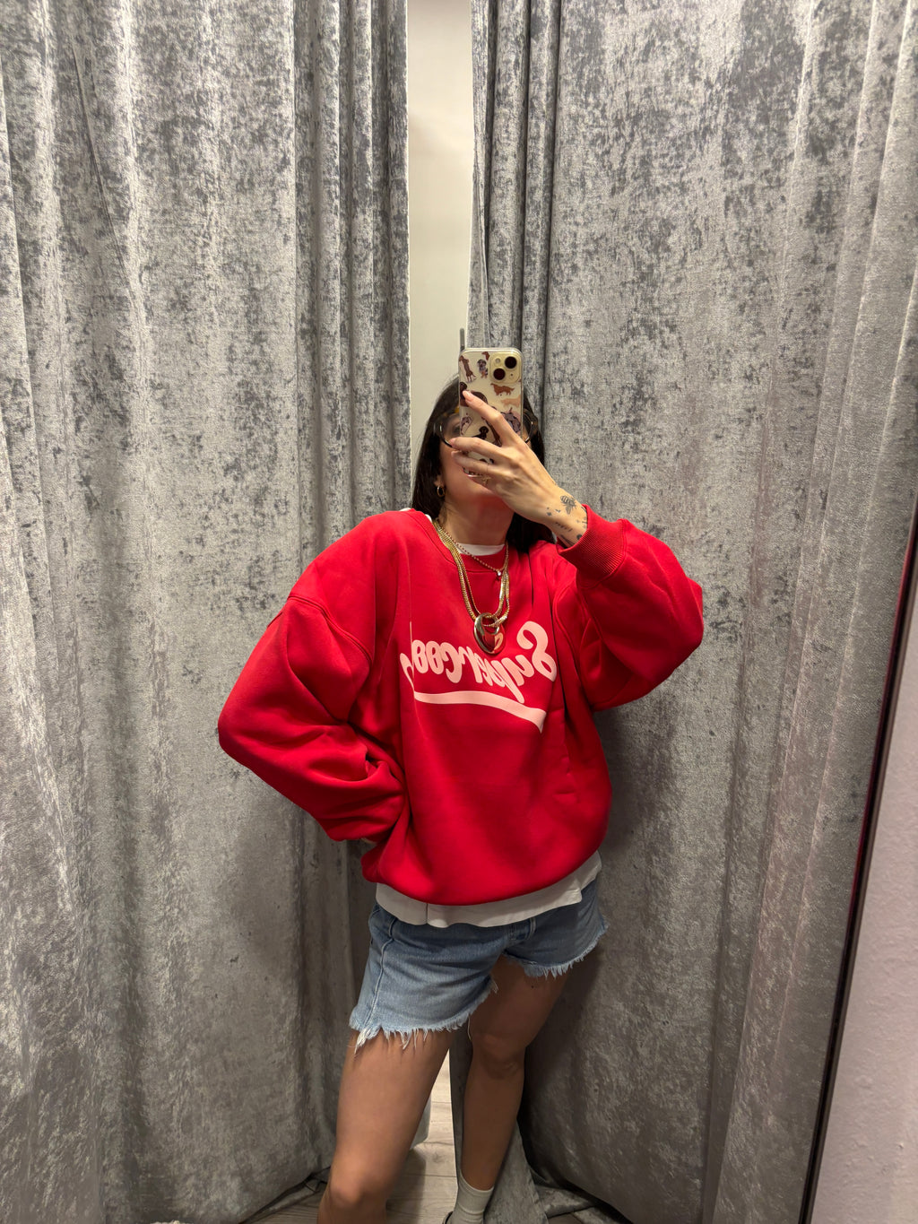 Felpa oversize