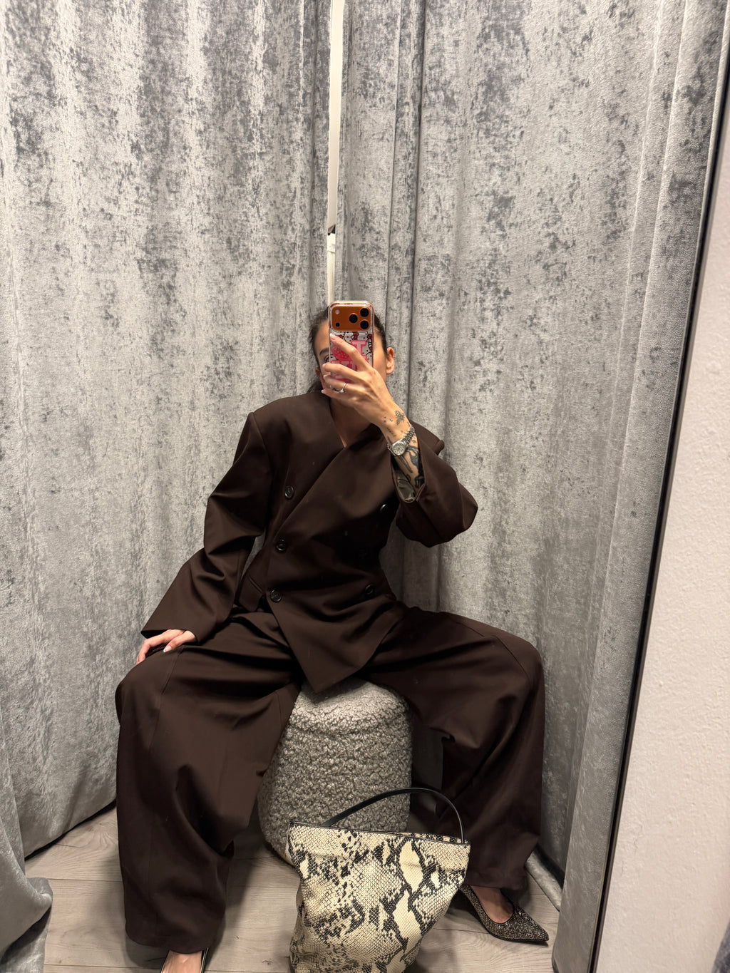 PANTALONE BARREL CON TASCONE