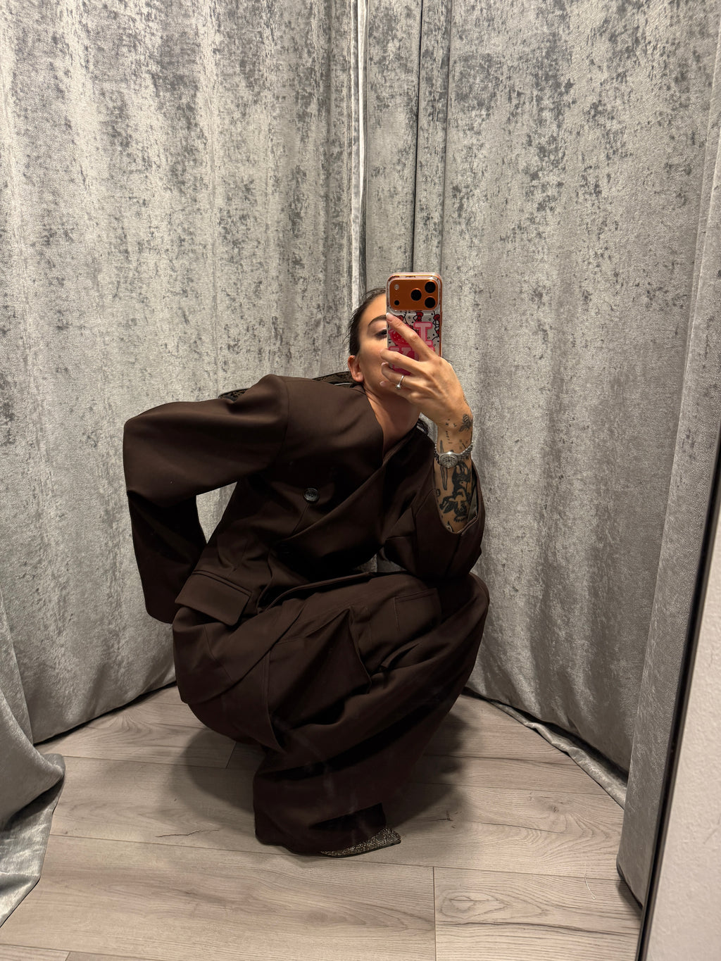 PANTALONE BARREL CON TASCONE