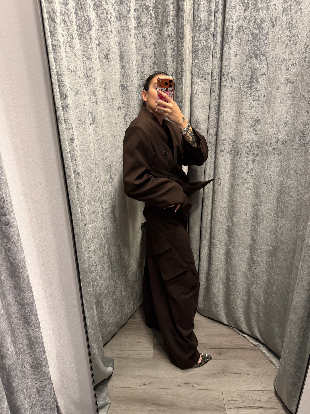 PANTALONE BARREL CON TASCONE