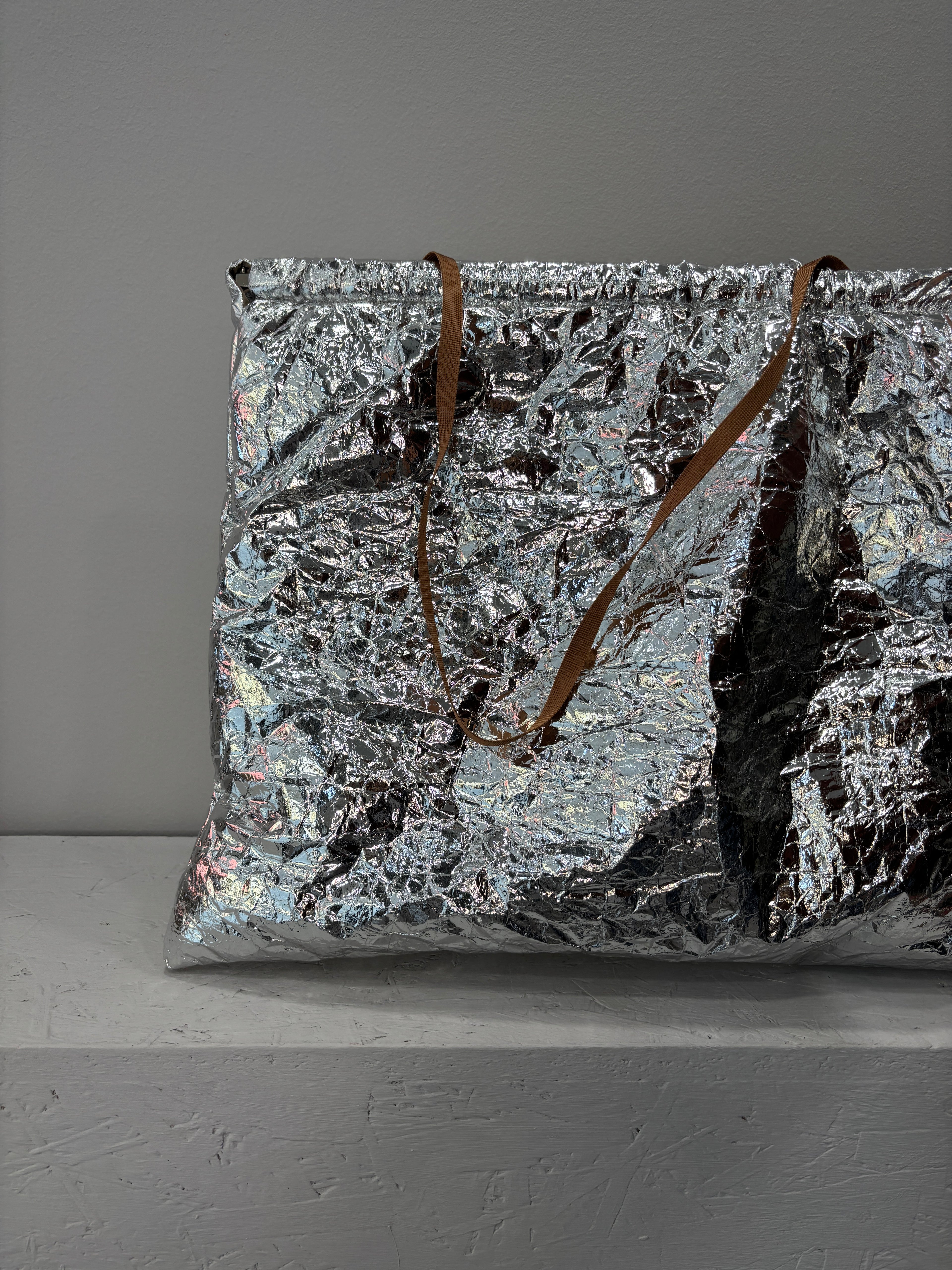 Borsa "cuscino" argento