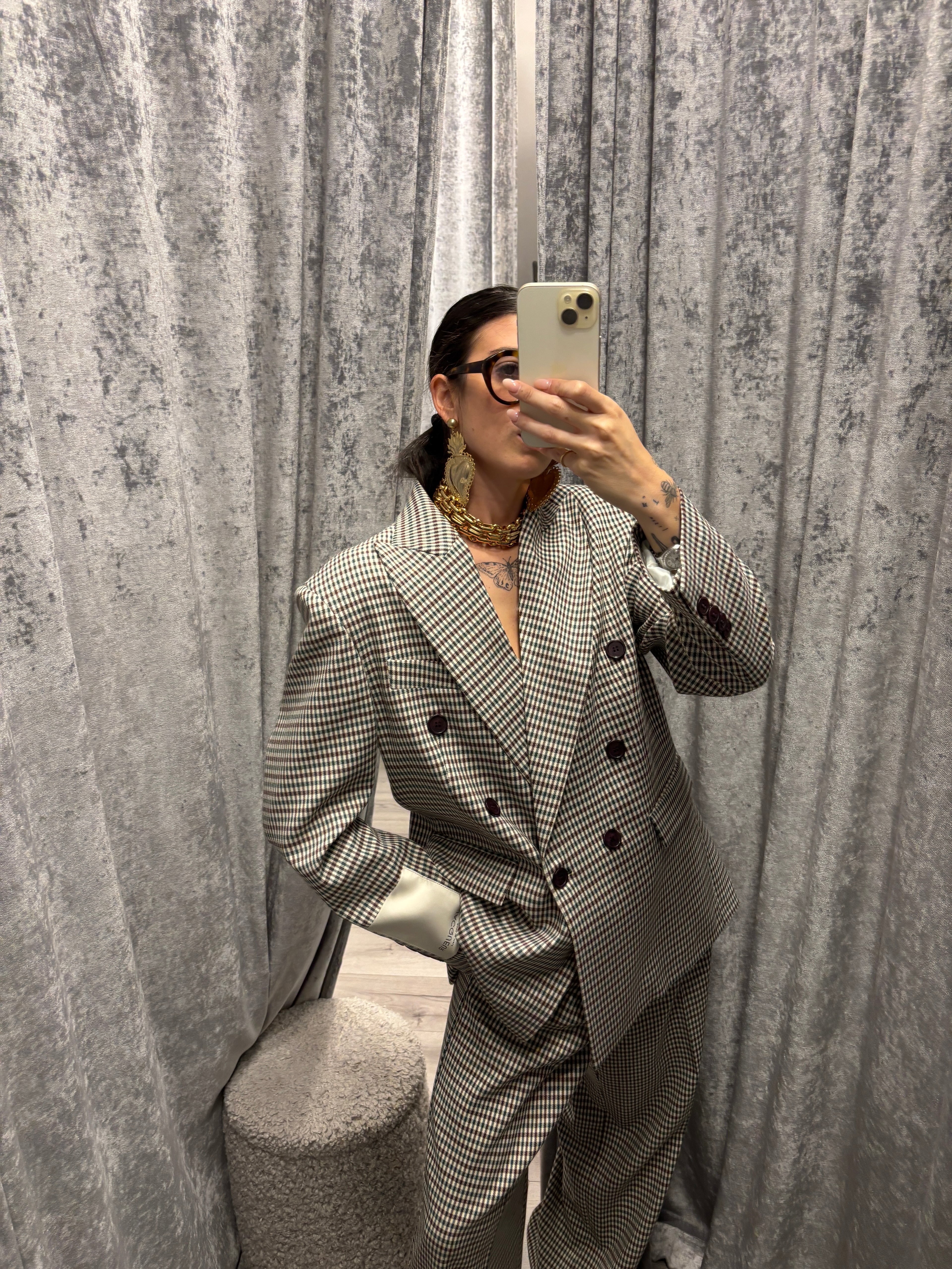 Blazer doppiopetto oversize