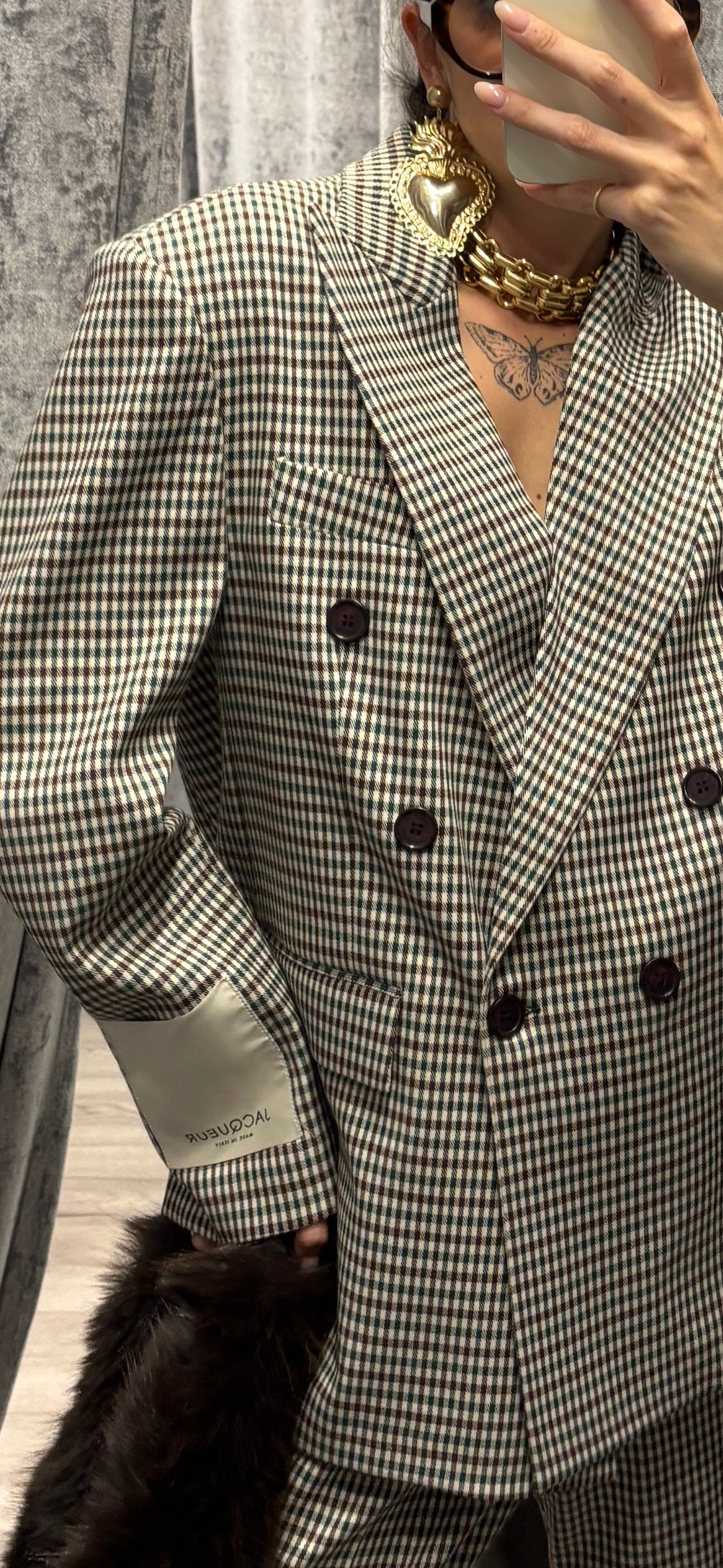 Blazer doppiopetto oversize
