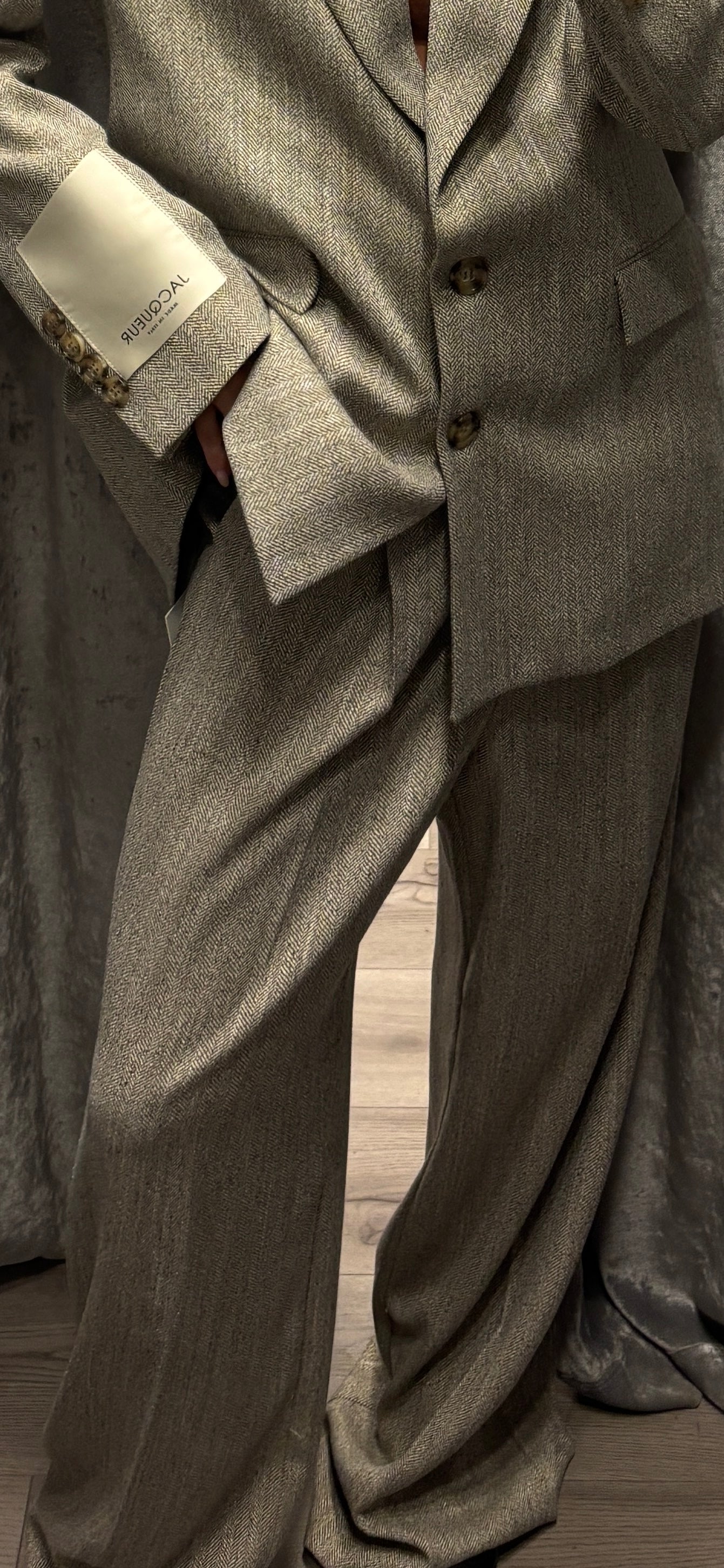 Pantaloni spigati pences