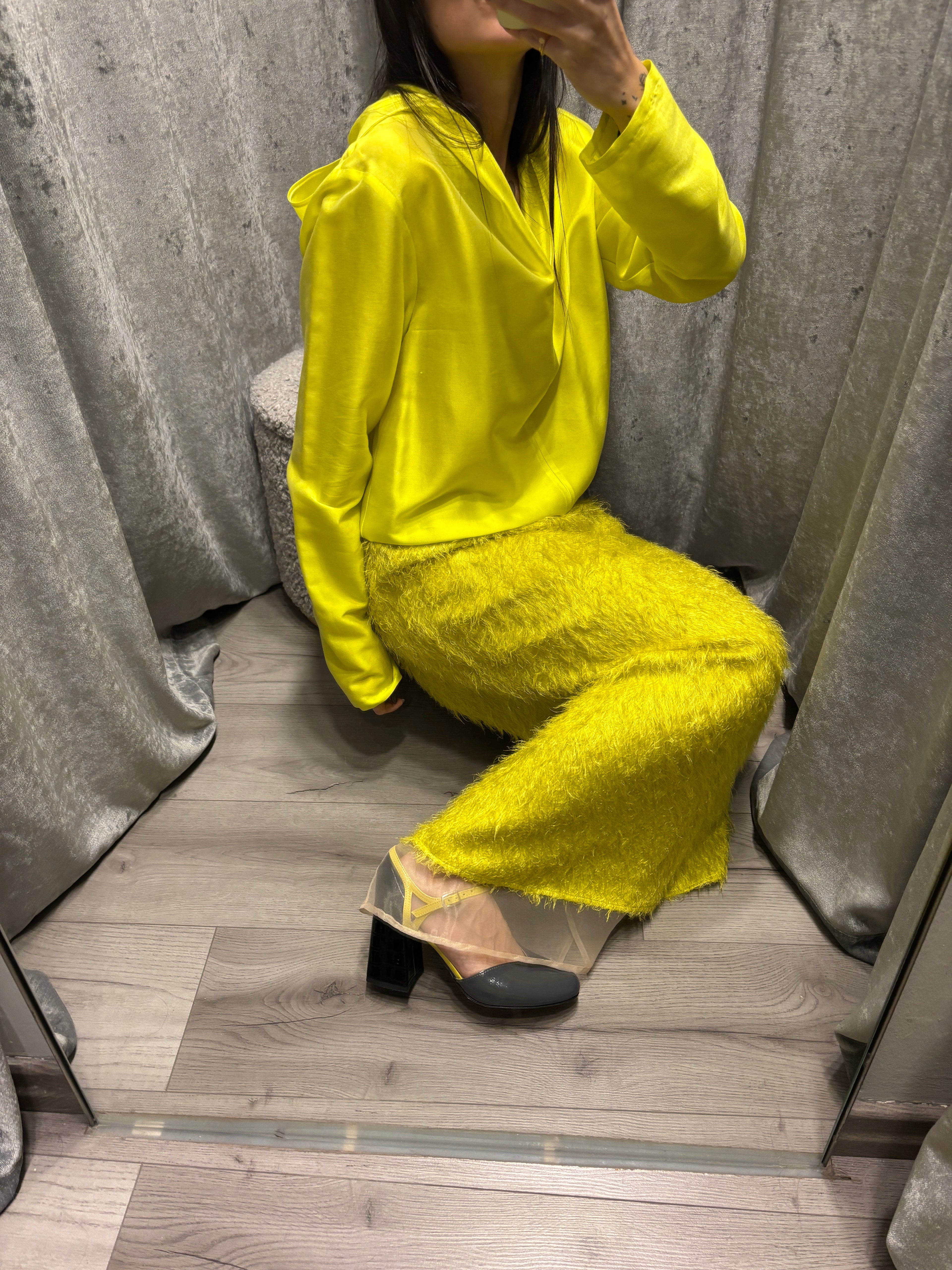 Gonna pelosa con elastico