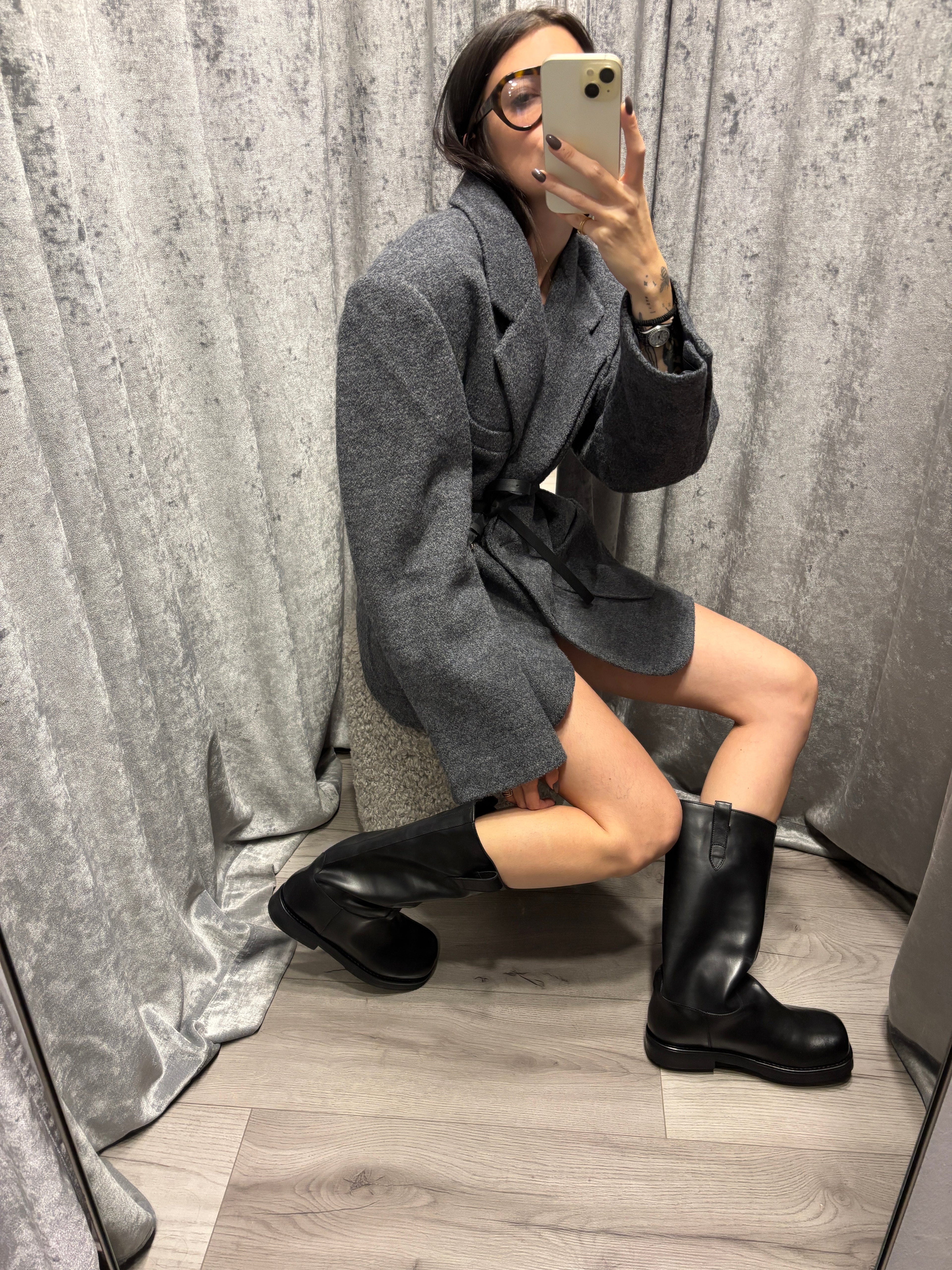Boots in pelle