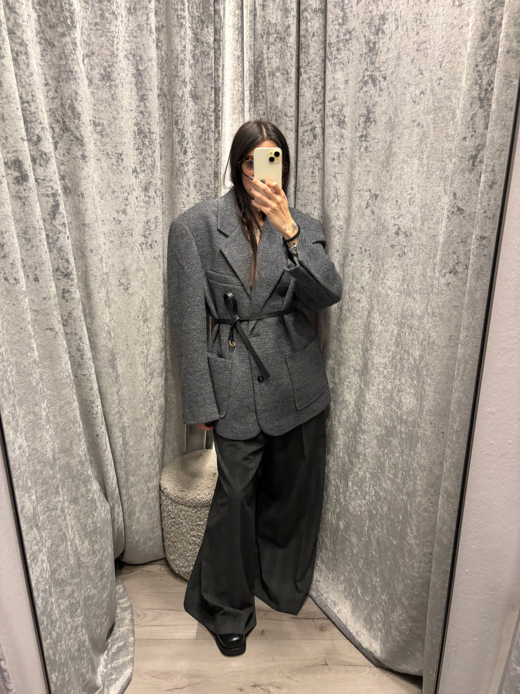 Pantalone Check con elastico