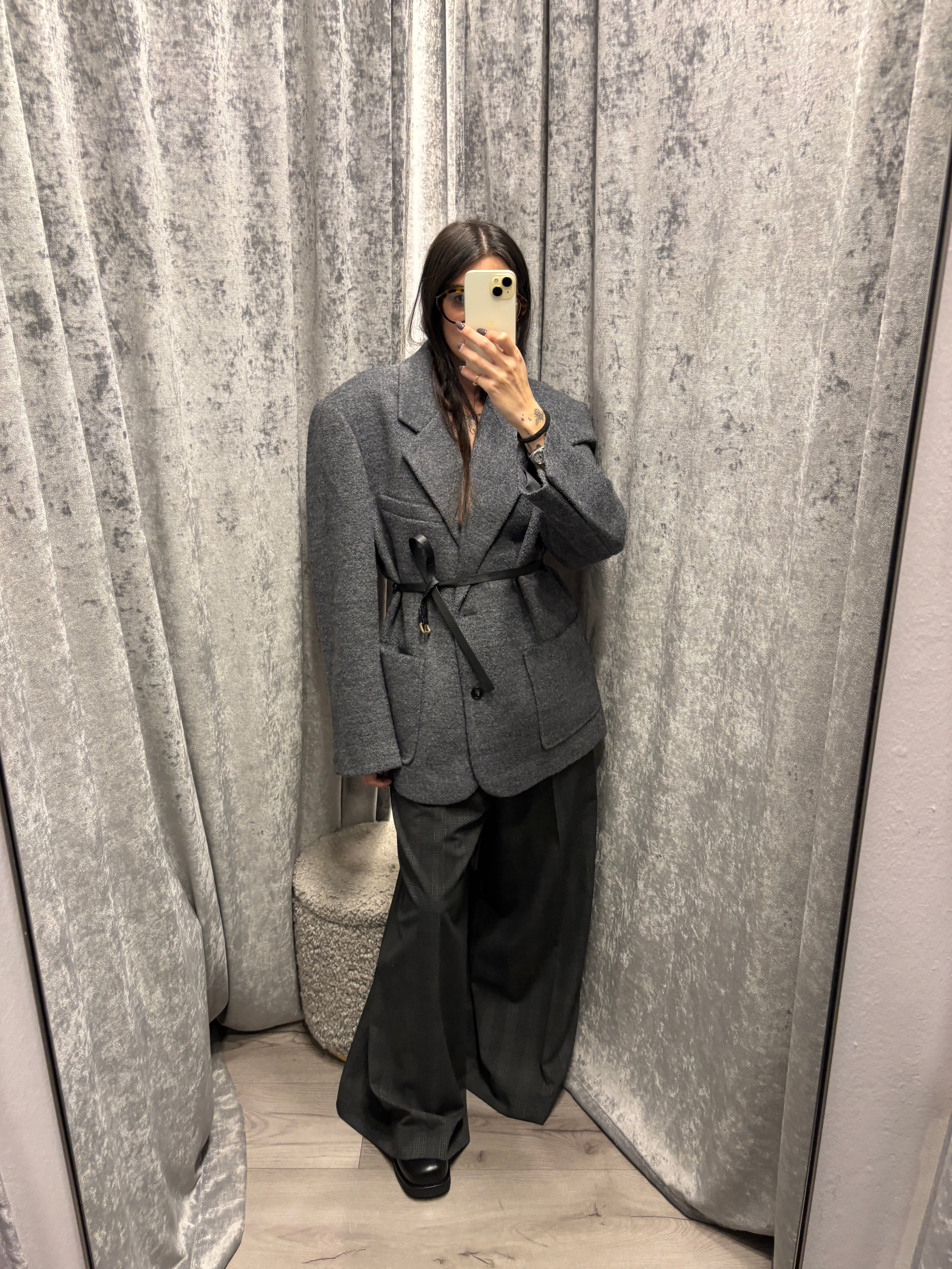 Pantalone Check con elastico