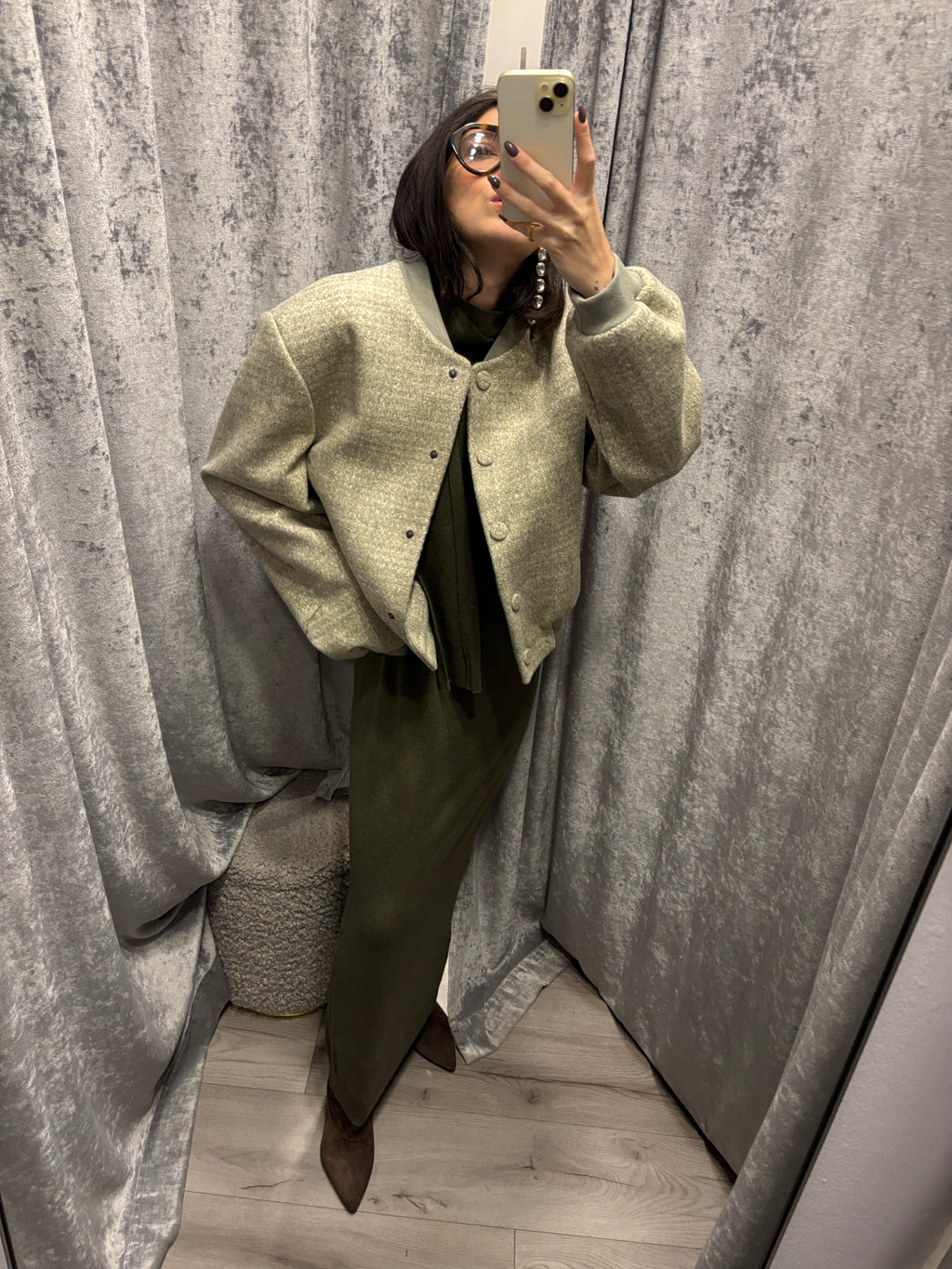 Bomber tweed