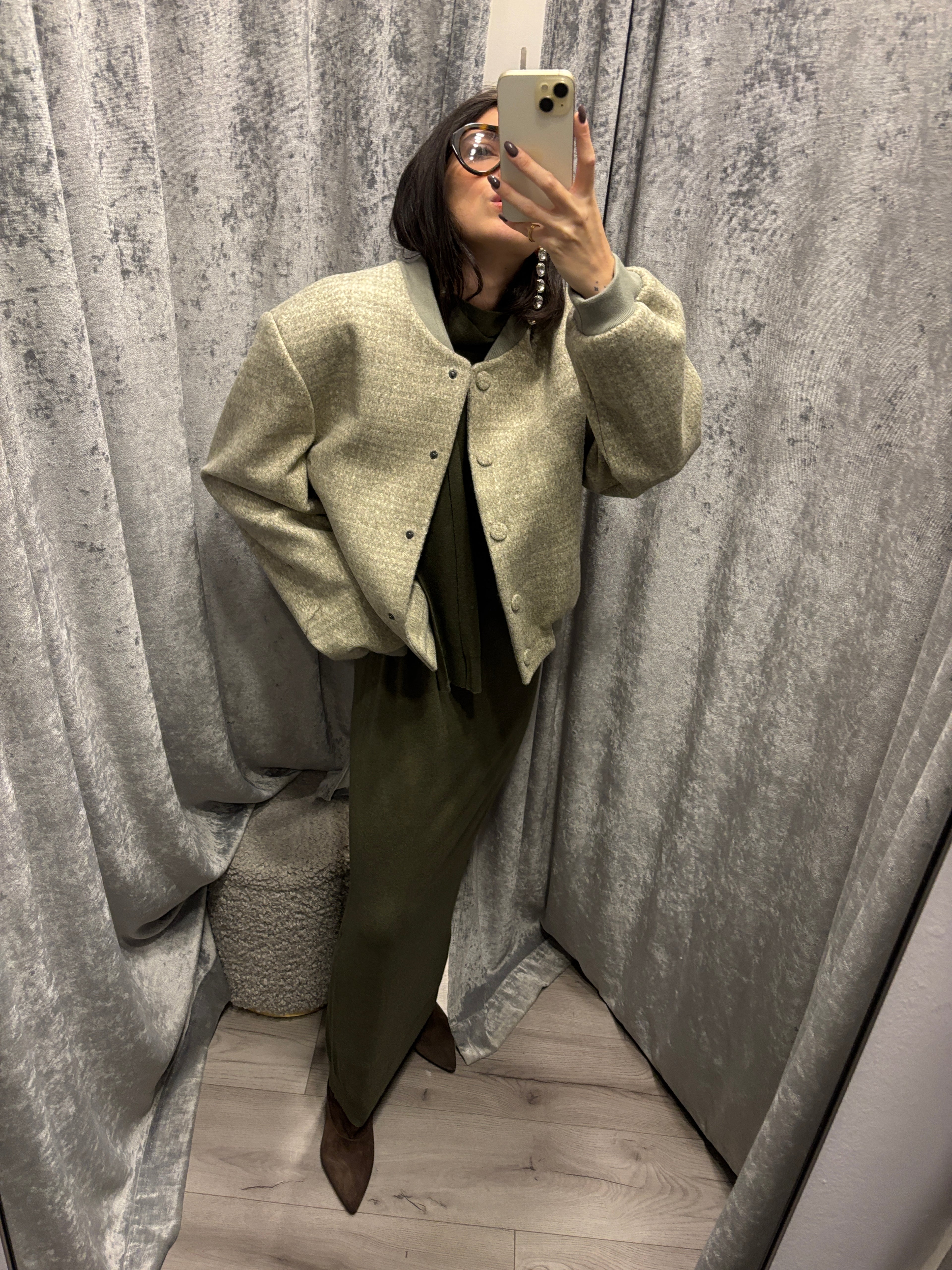 Bomber tweed